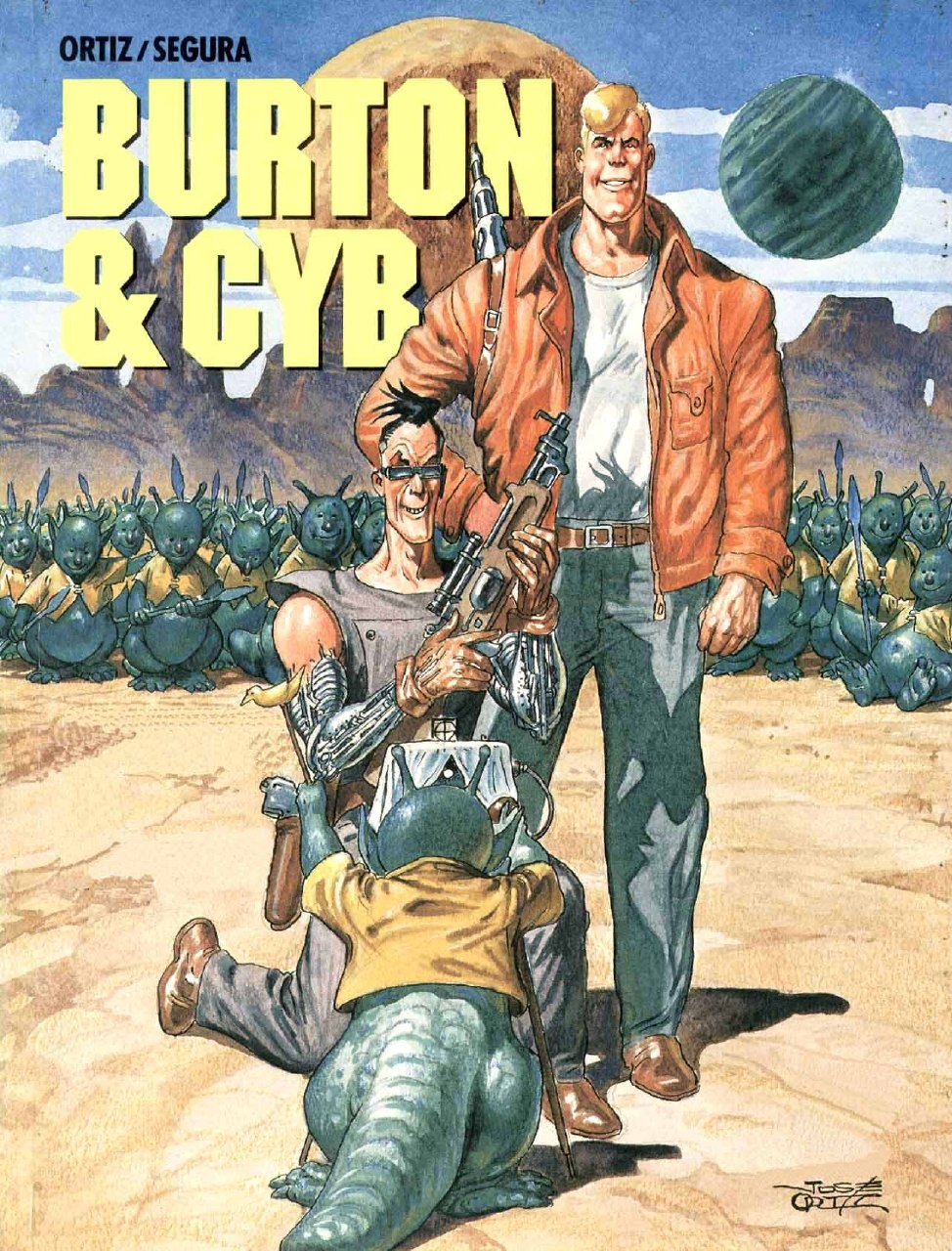 Portada ampliada de BURTON & CYB