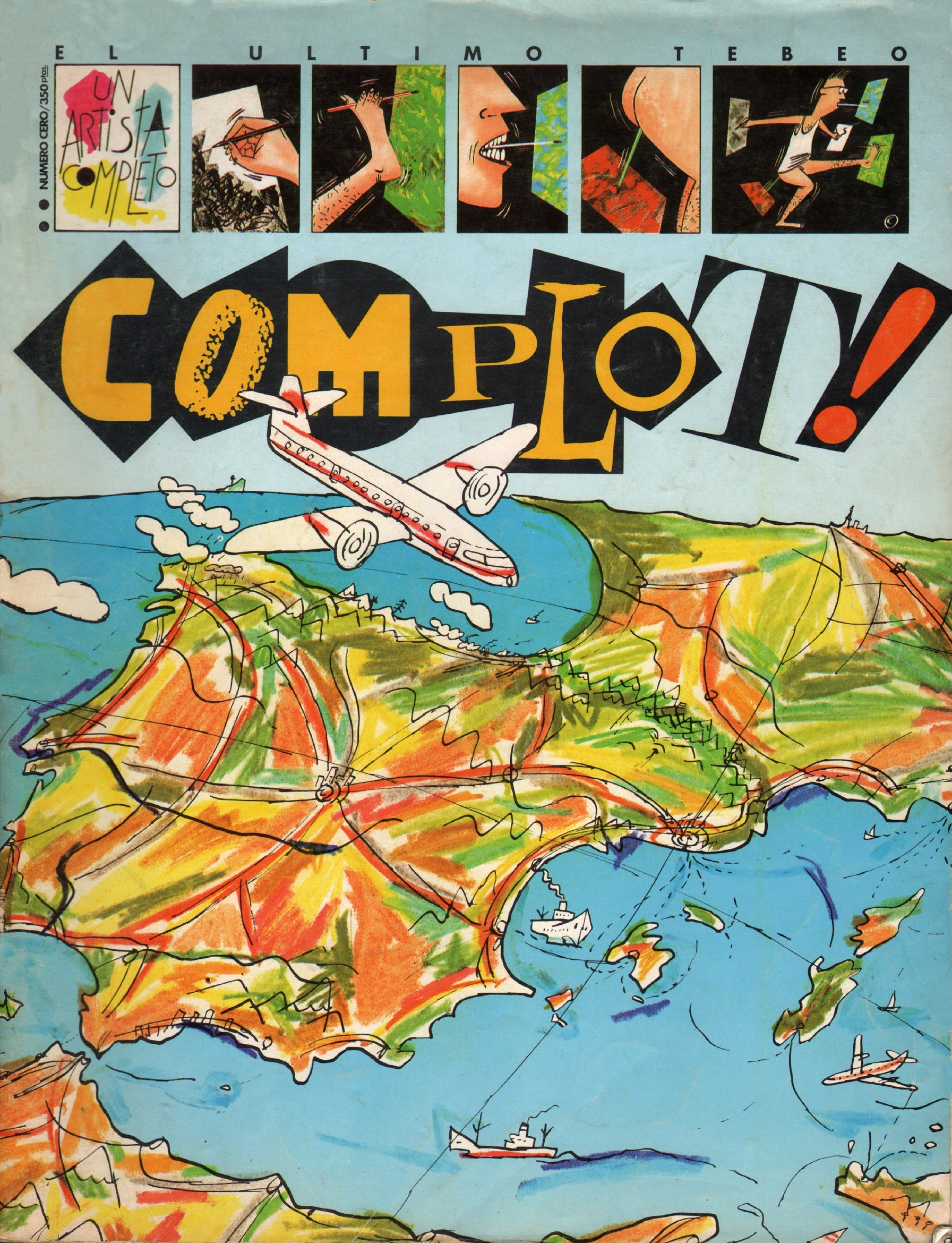 Portada ampliada de Complot!