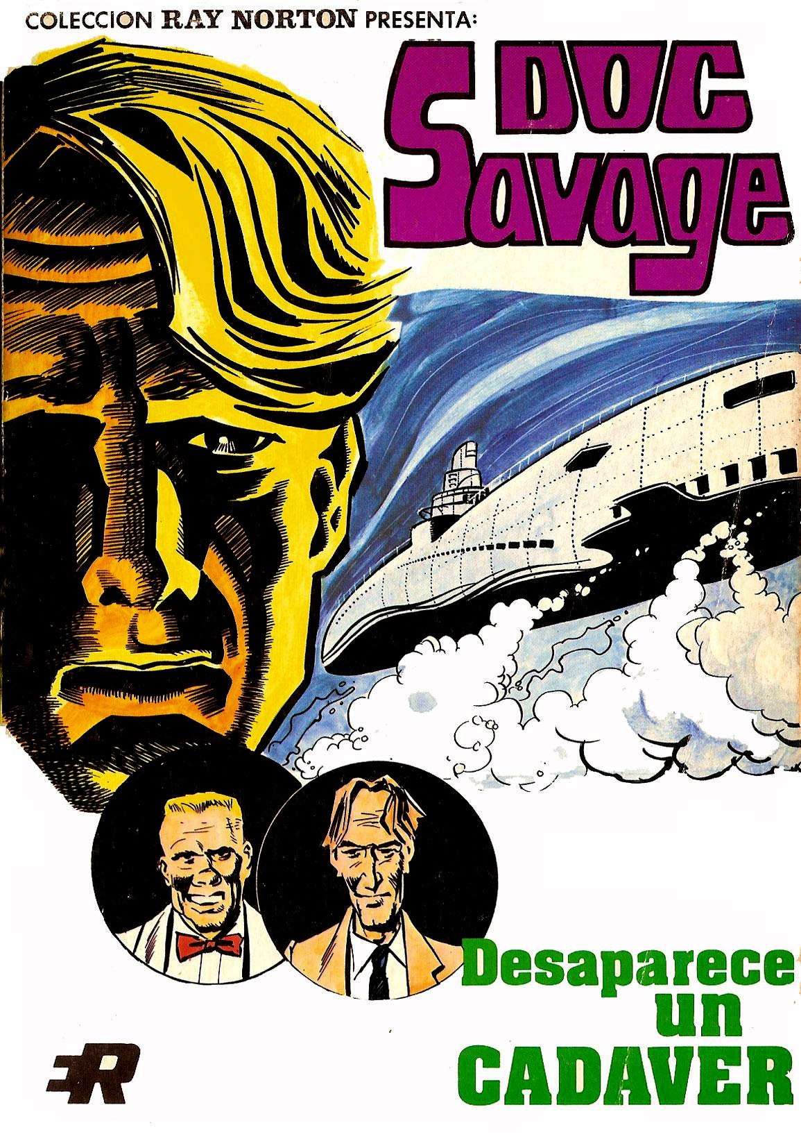 Portada ampliada de DOC Savage