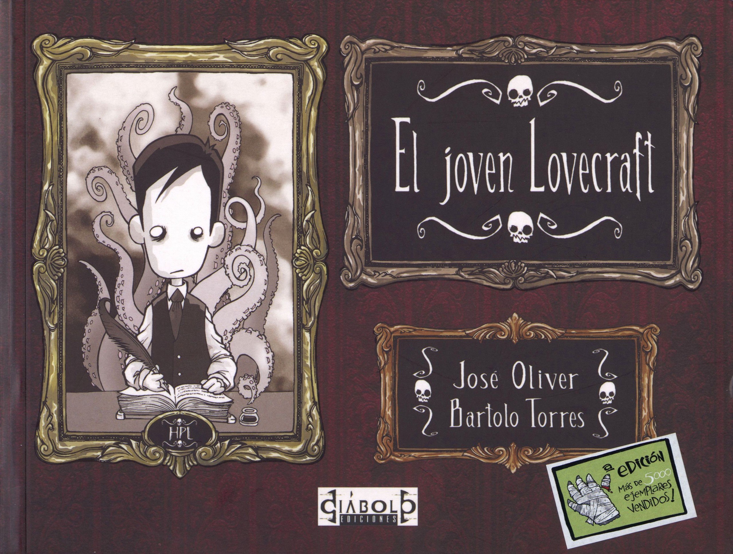 Portada ampliada de El Joven Lovecraft (Diabolo)(2007-11)
