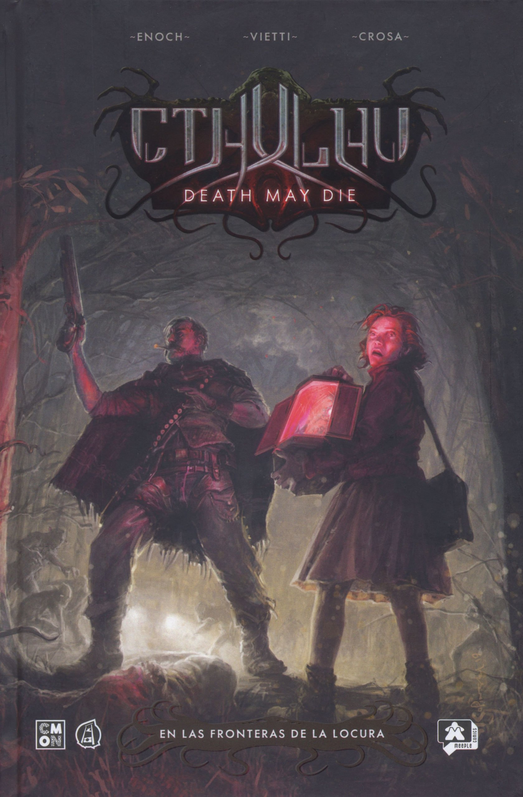 Portada ampliada de CTHULHU DEATH MAY DIE