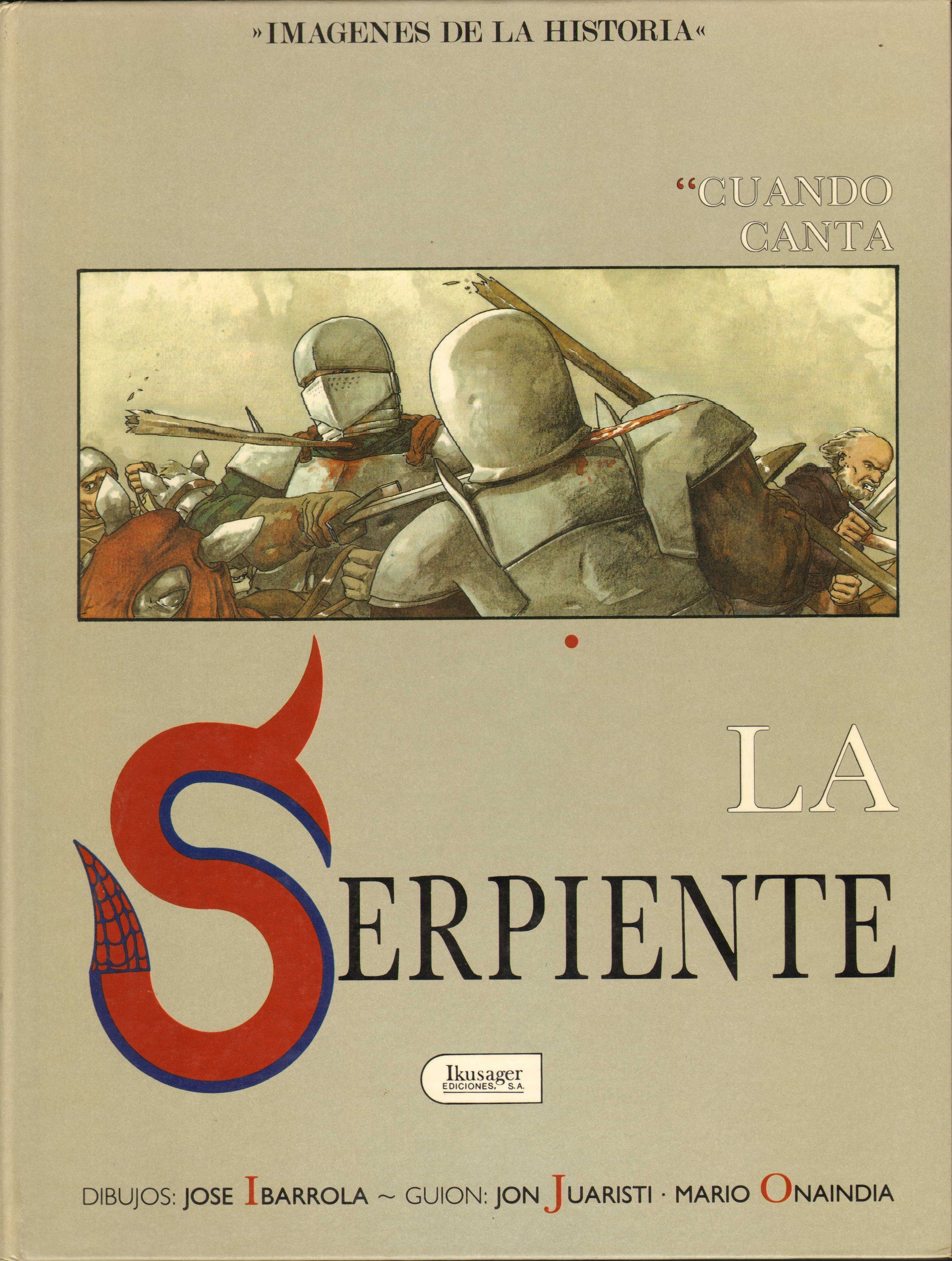 Portada ampliada de La Serpiente