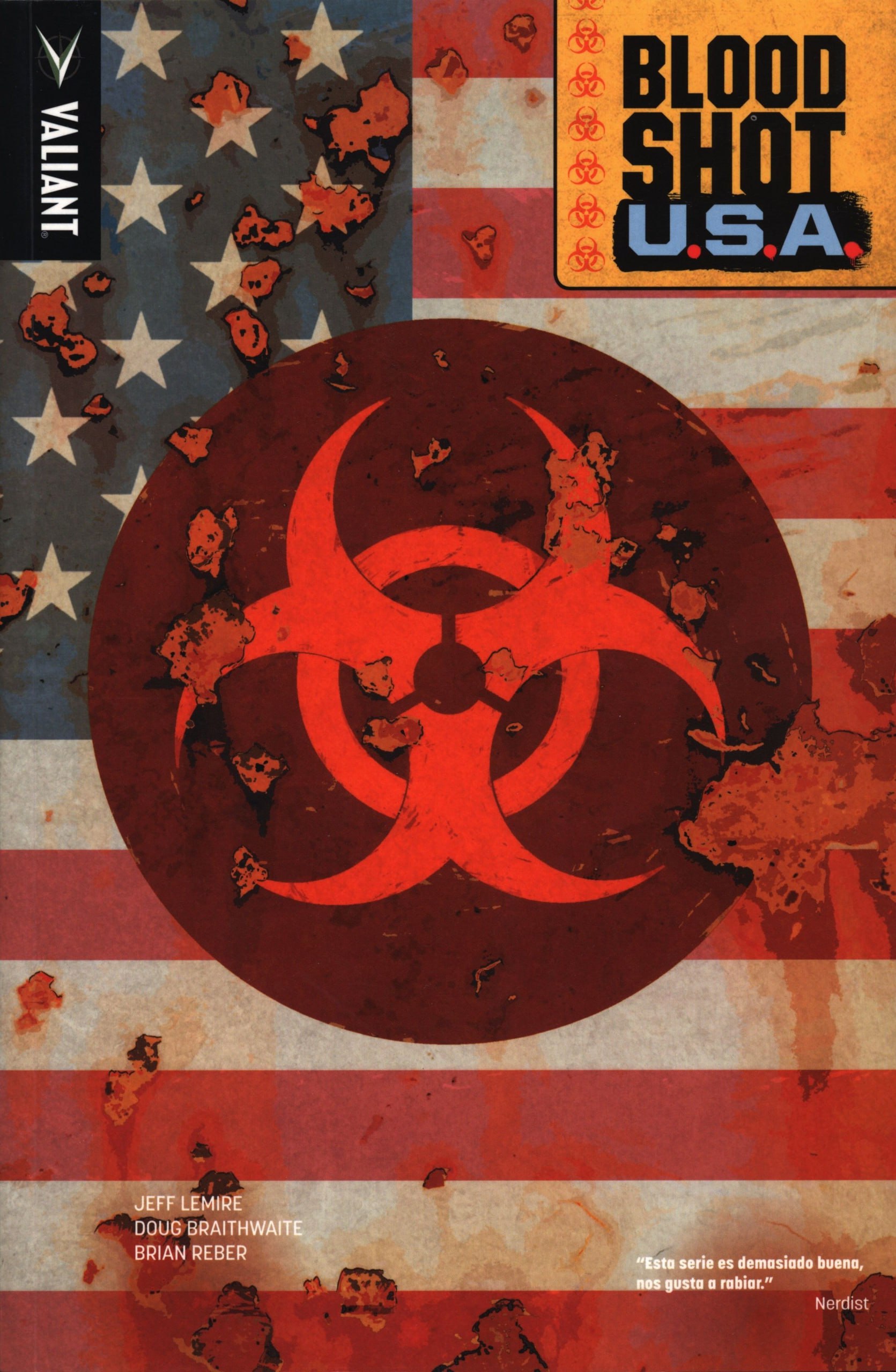 Portada ampliada de BLOOD SHOT U.S.A.