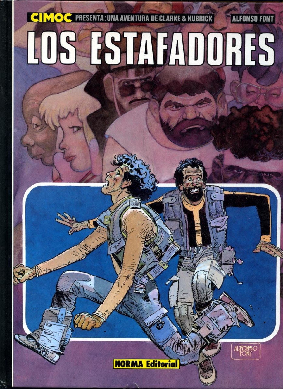 Portada ampliada de LOS ESTAFADORES