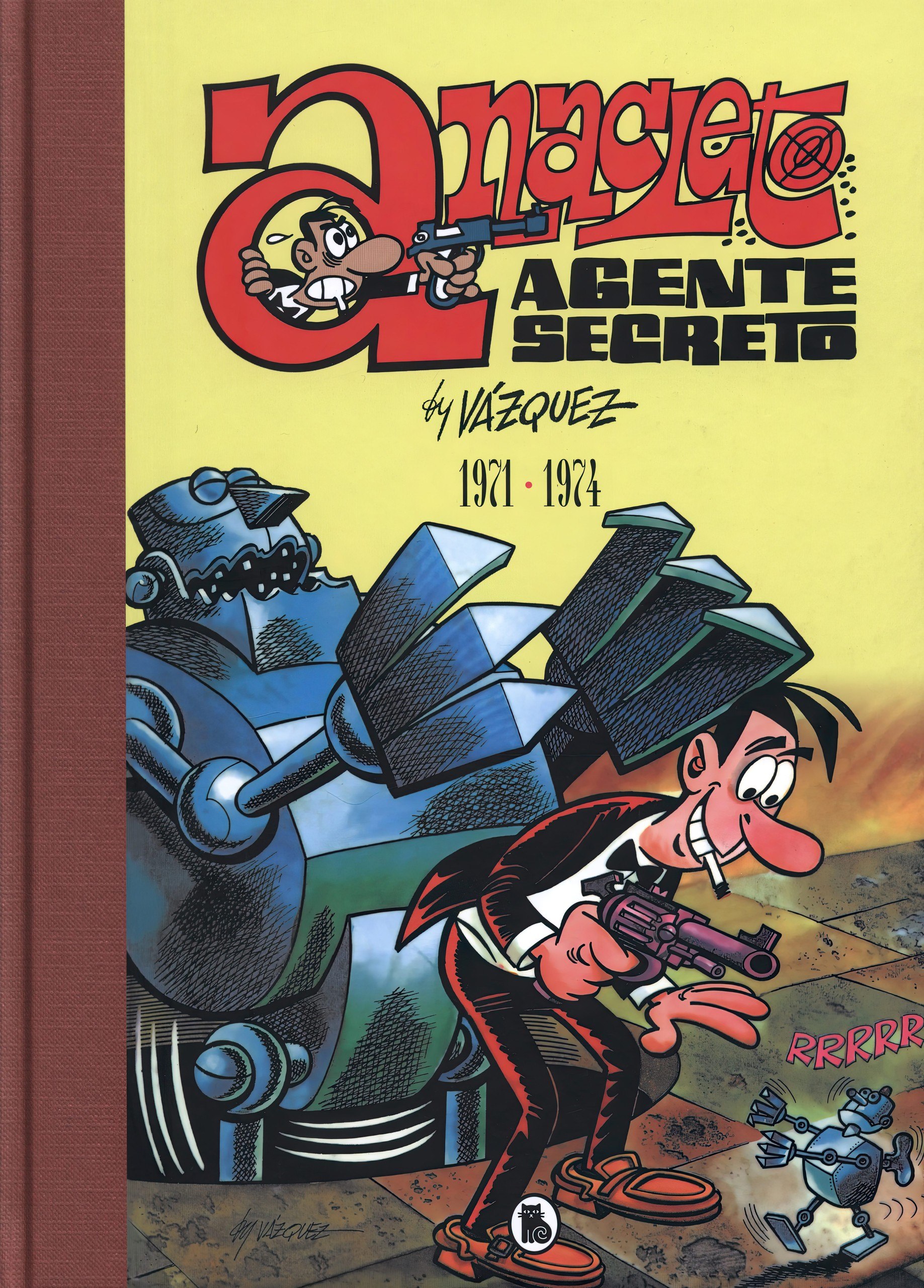 Portada ampliada de O Mago Agente Secreto