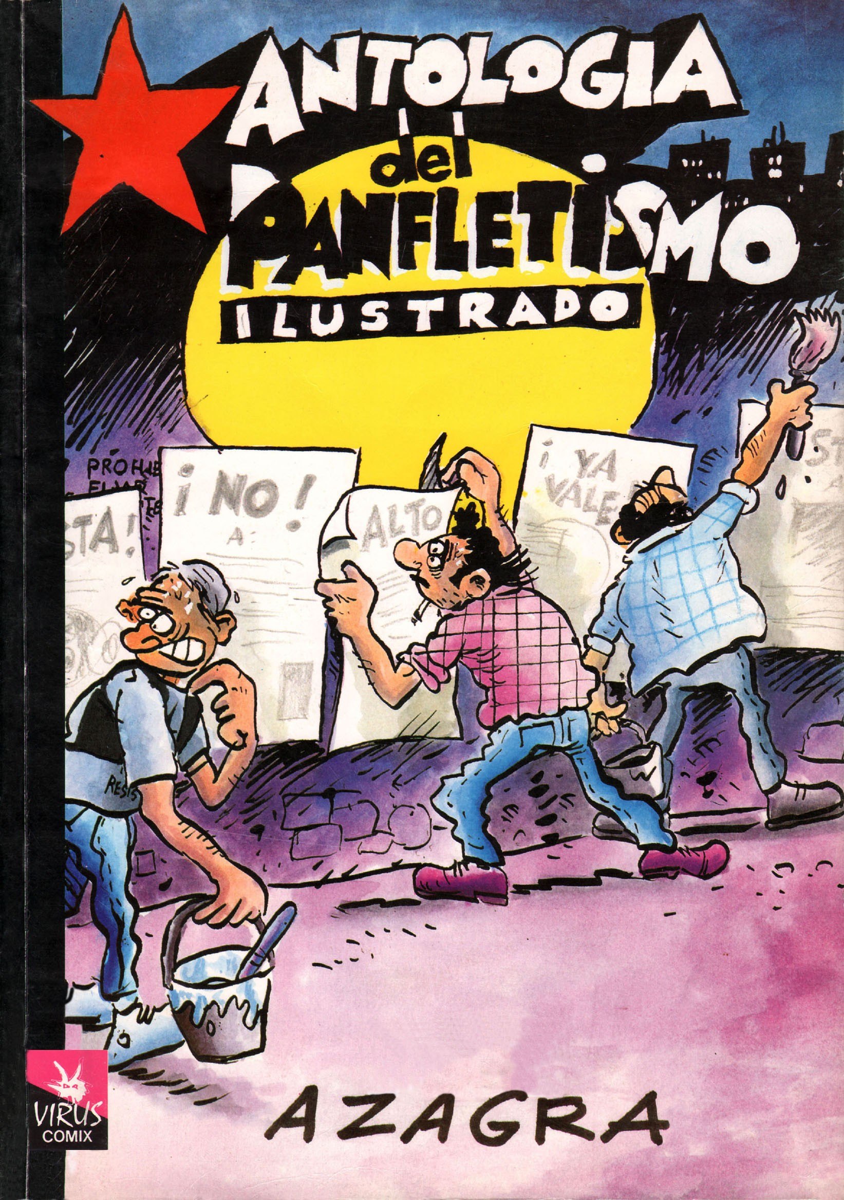 Portada ampliada de ANTOLOGIA del PANFLETISMO ILUSTRADO