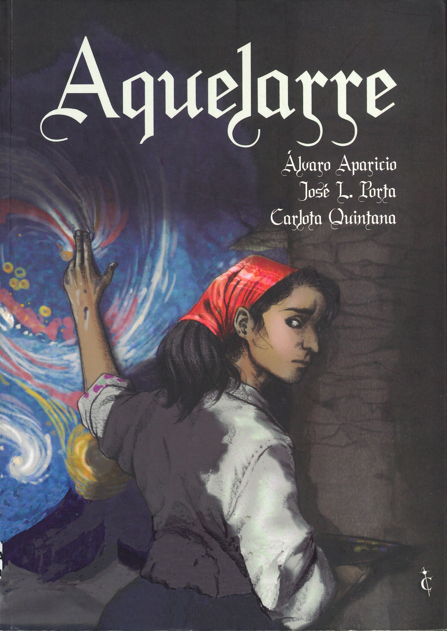 Portada ampliada de Aquelarre - A. Aparicio & J. L. Porta & C. Quintana (xavib)(CRG)