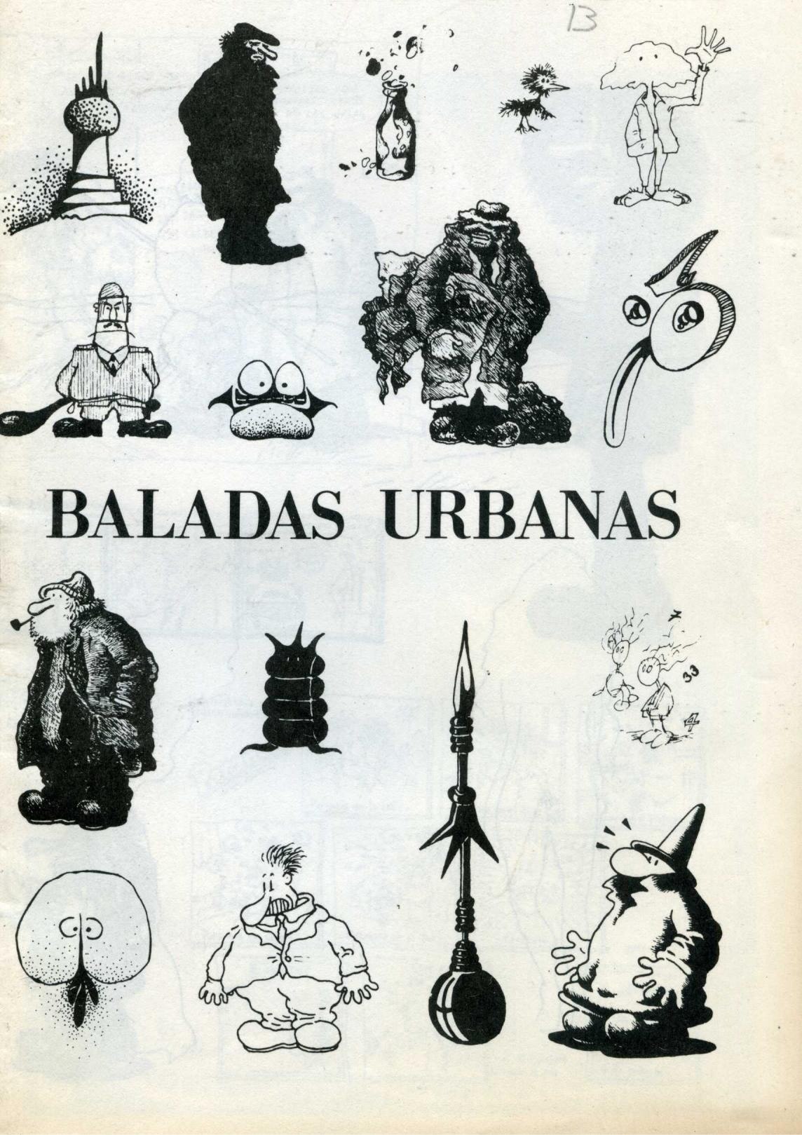 Portada ampliada de BALADAS URBANAS