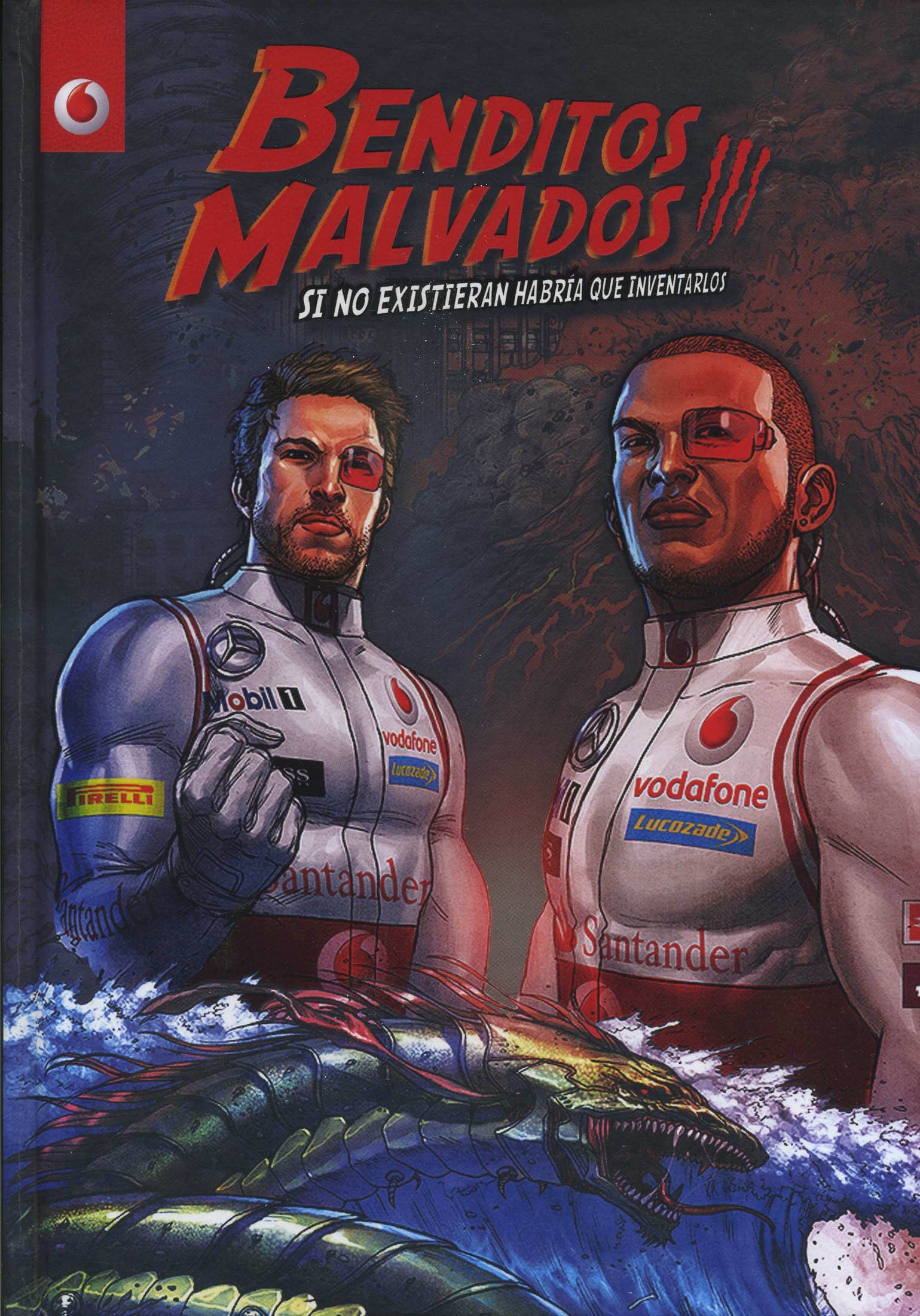 Portada ampliada de Benditos Malvados III