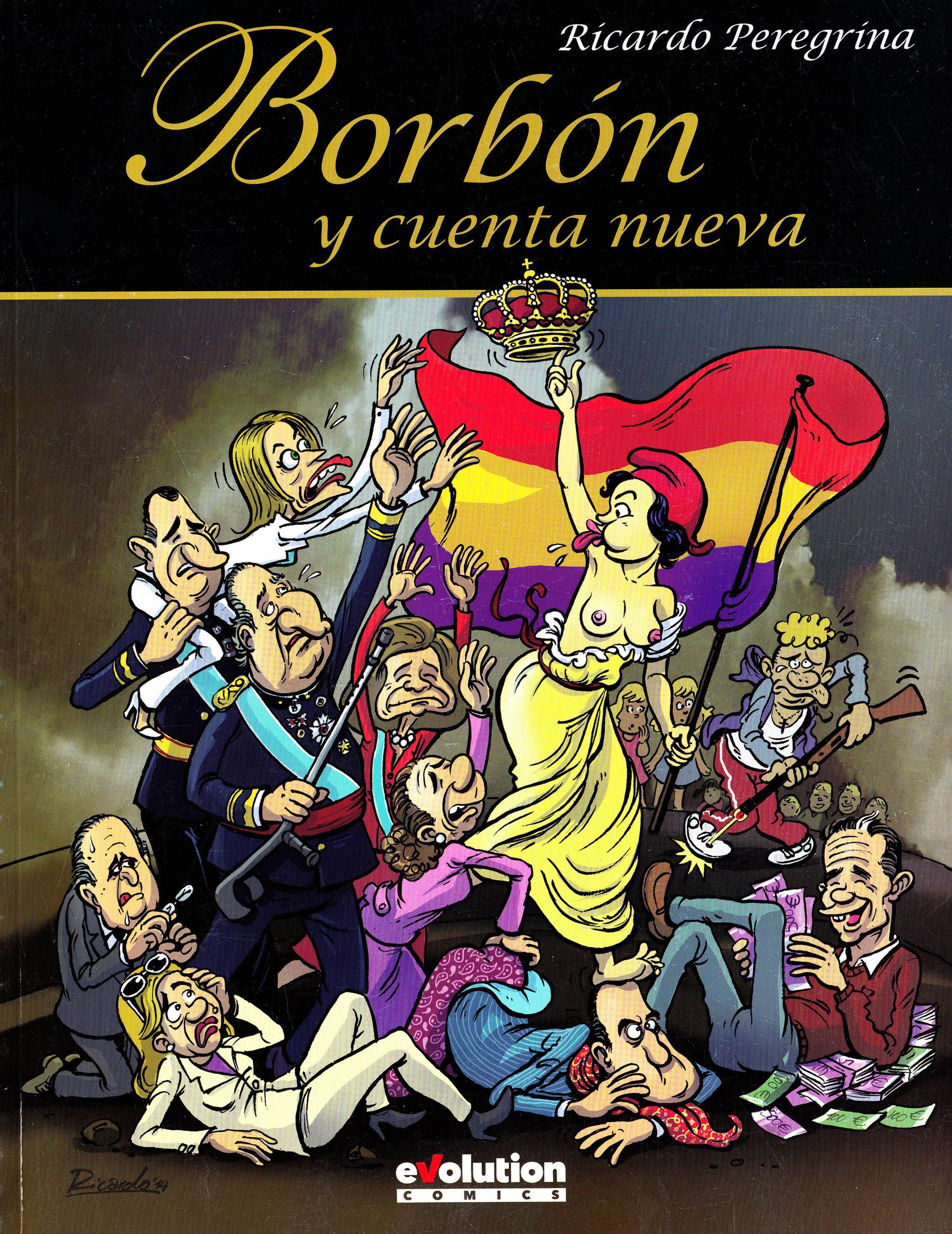 Portada ampliada de Borbón y cuenta nueva