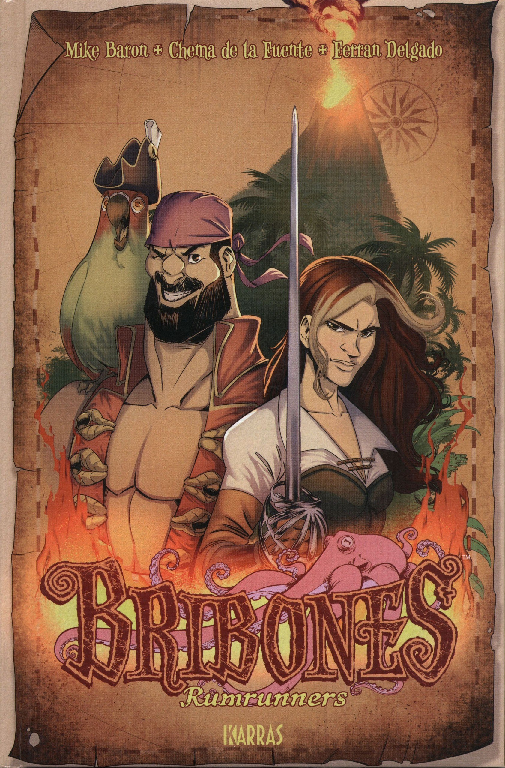 Portada ampliada de Bribones