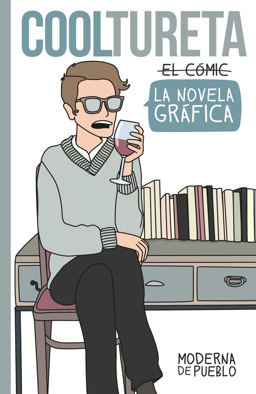 Portada ampliada de COOLTURETA EL COMIC LA NOVELA GRÁFICA
