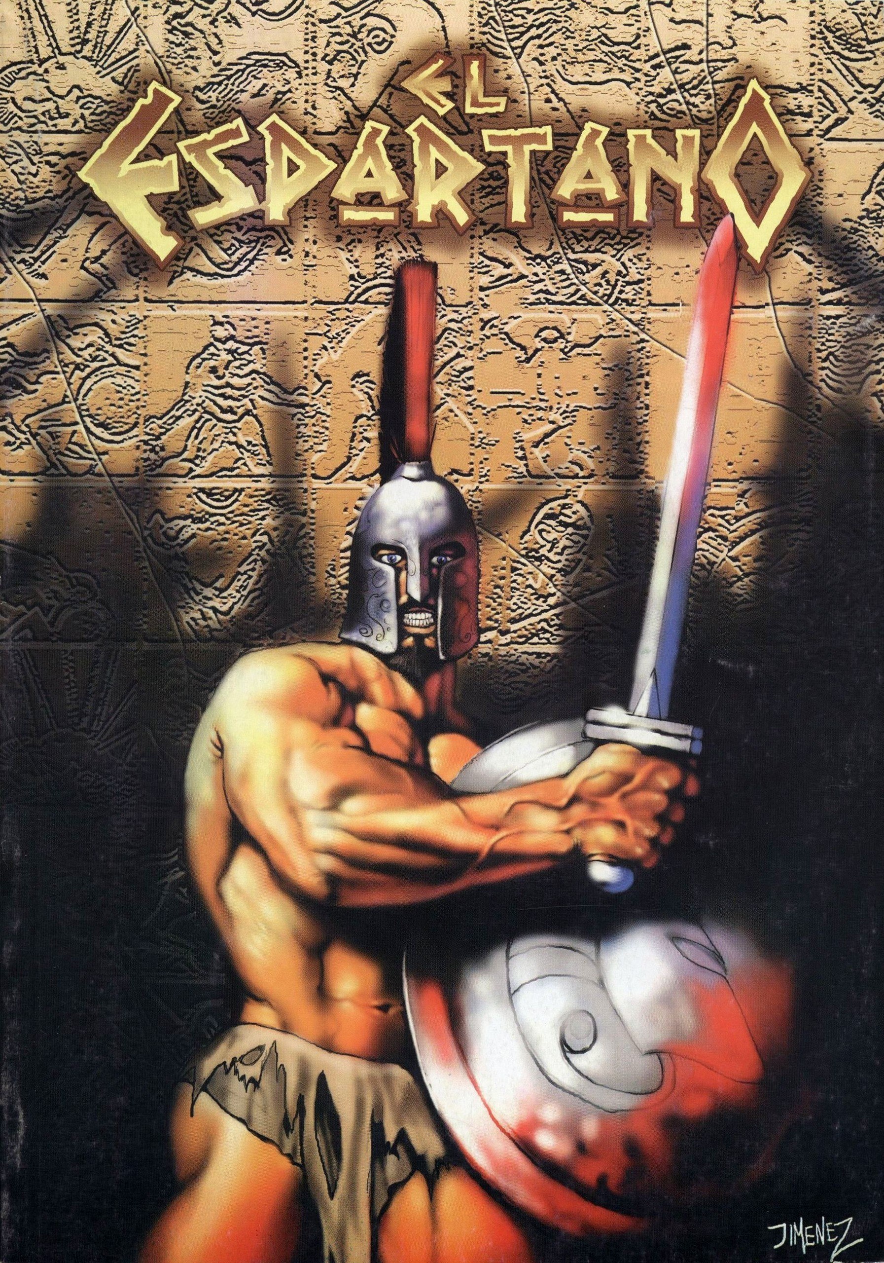 Portada ampliada de EL ESPARTANO