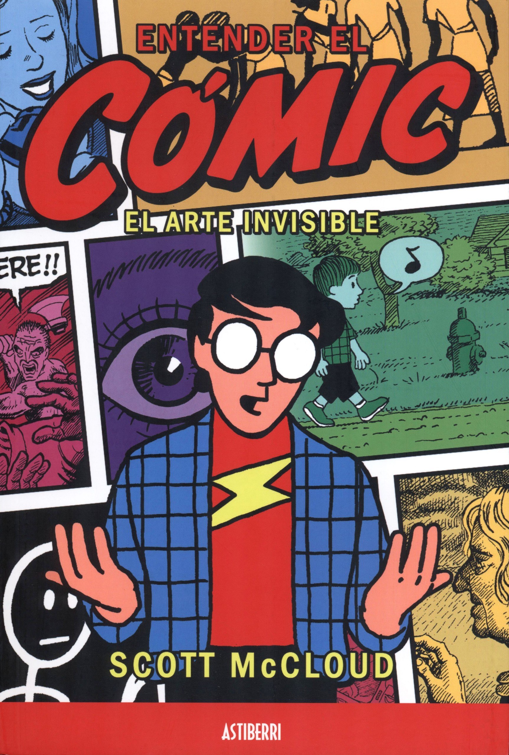 Portada ampliada de ENTENDER EL CÓMIC EL ARTE INVISIBLE