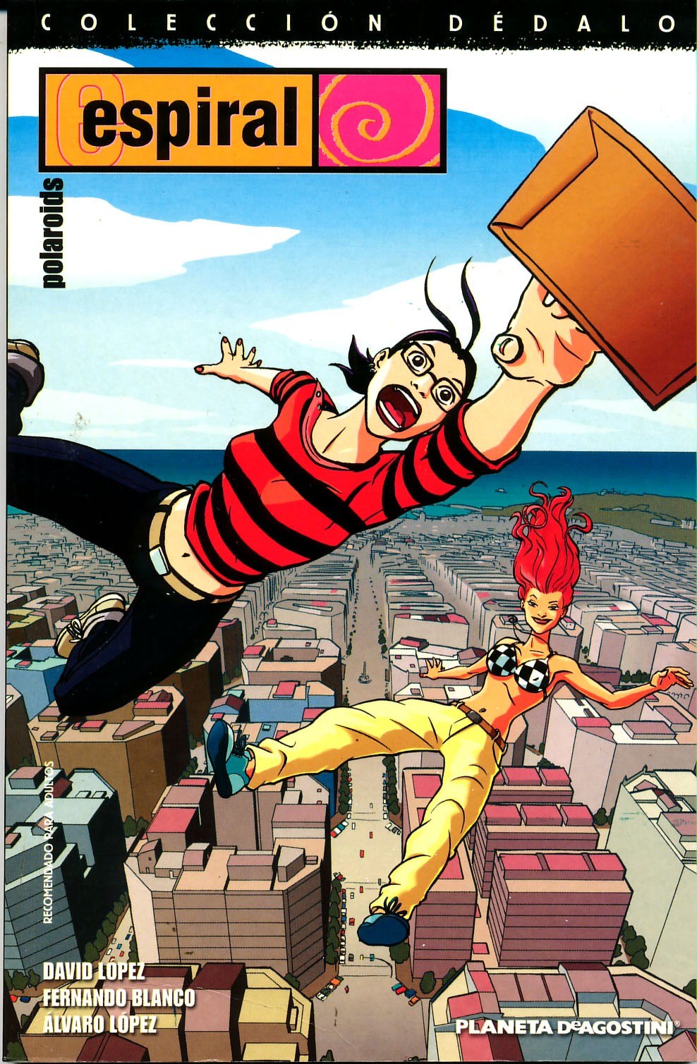 Portada ampliada de espiral