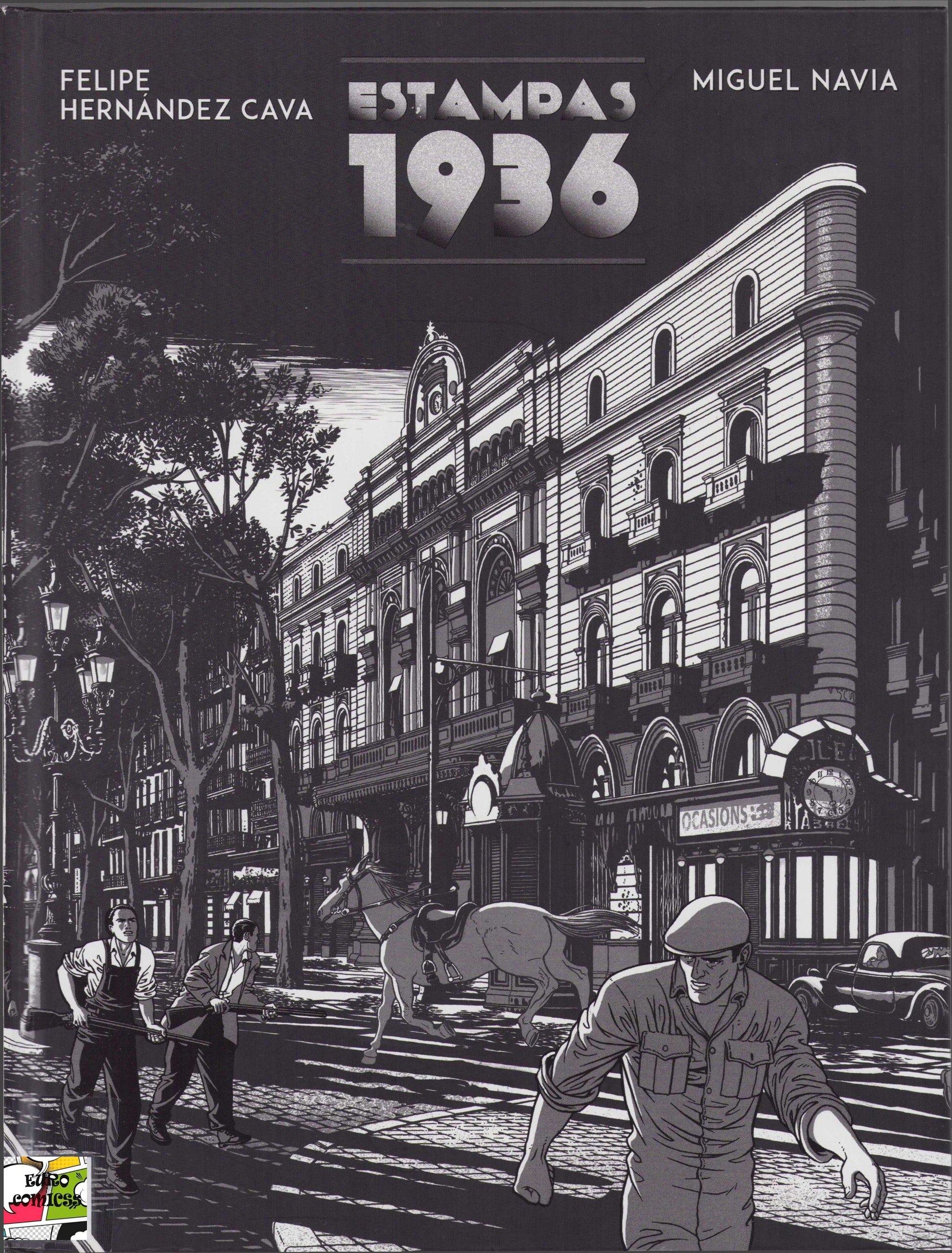 Portada ampliada de ESTAMPAS 1936