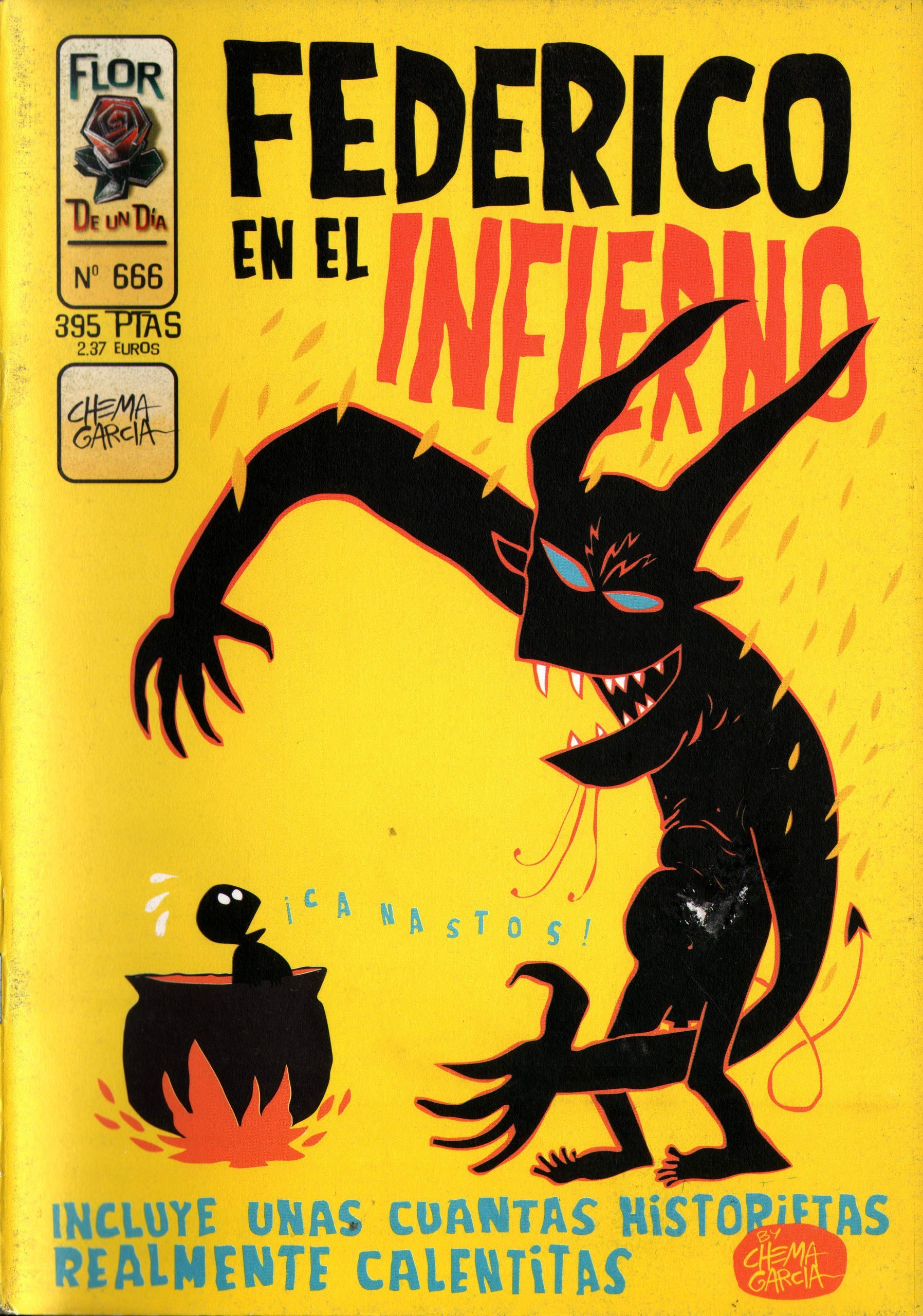 Portada ampliada de FEDERICO EN EL INFIERNO