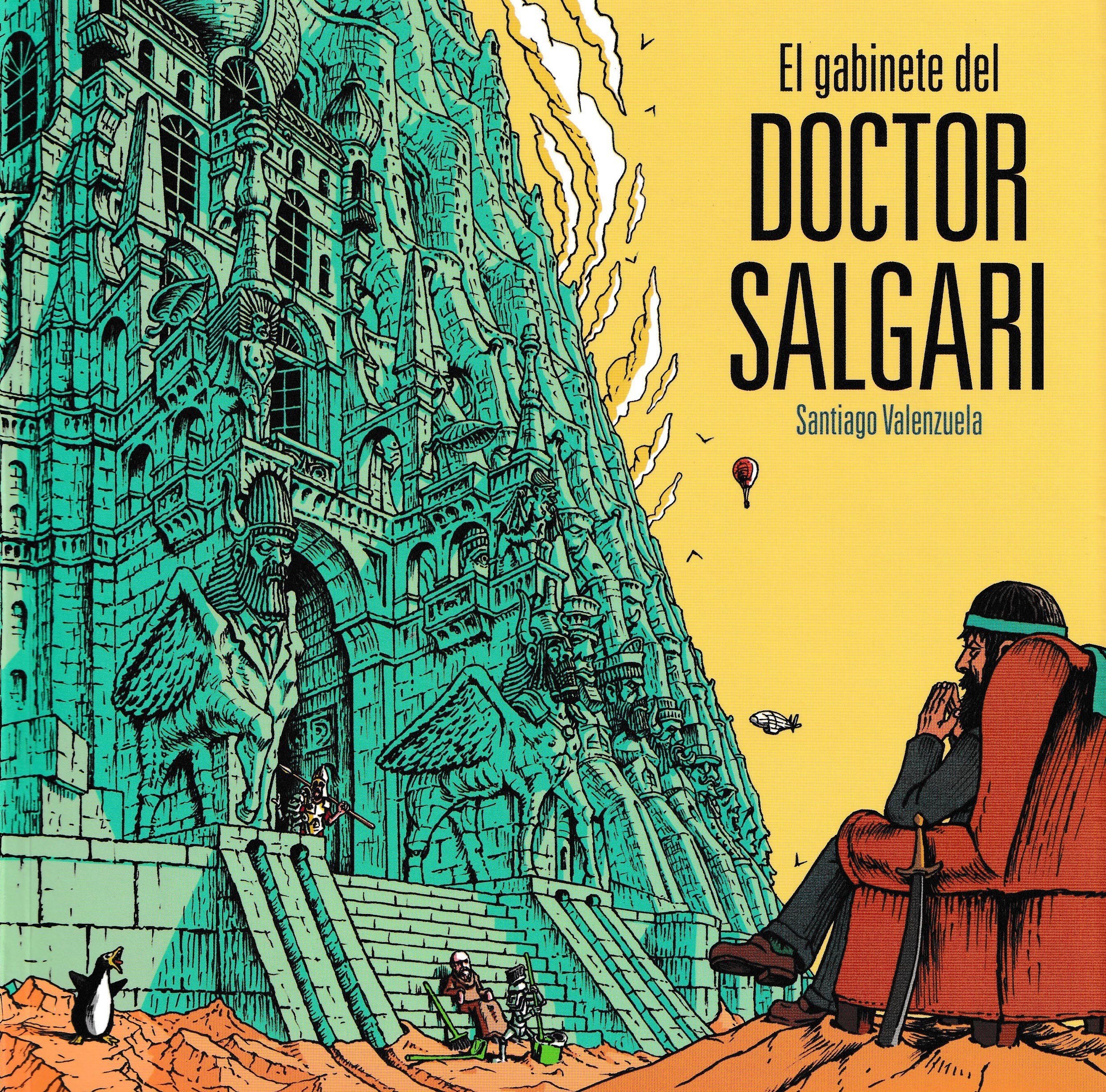 Portada ampliada de El gabinete del DOCTOR SALGARI
