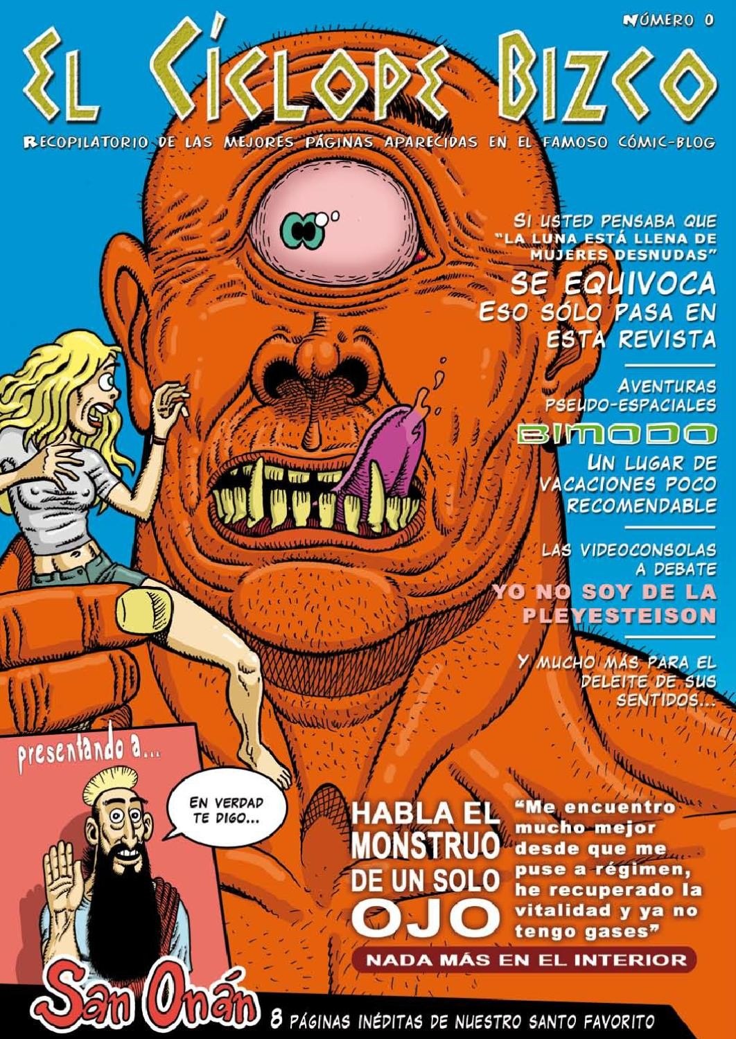 Portada ampliada de EL CICLOPE BIZCO