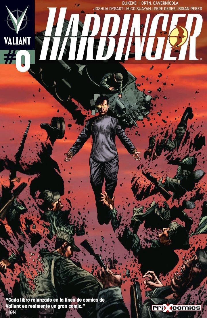 Portada ampliada de Harbinger