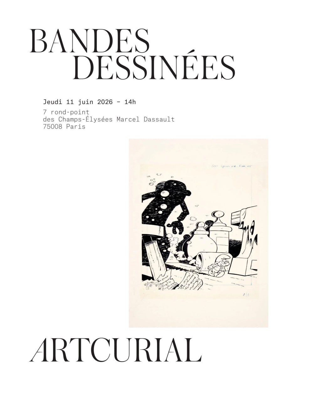 Portada ampliada de BANDES DESSINÉES