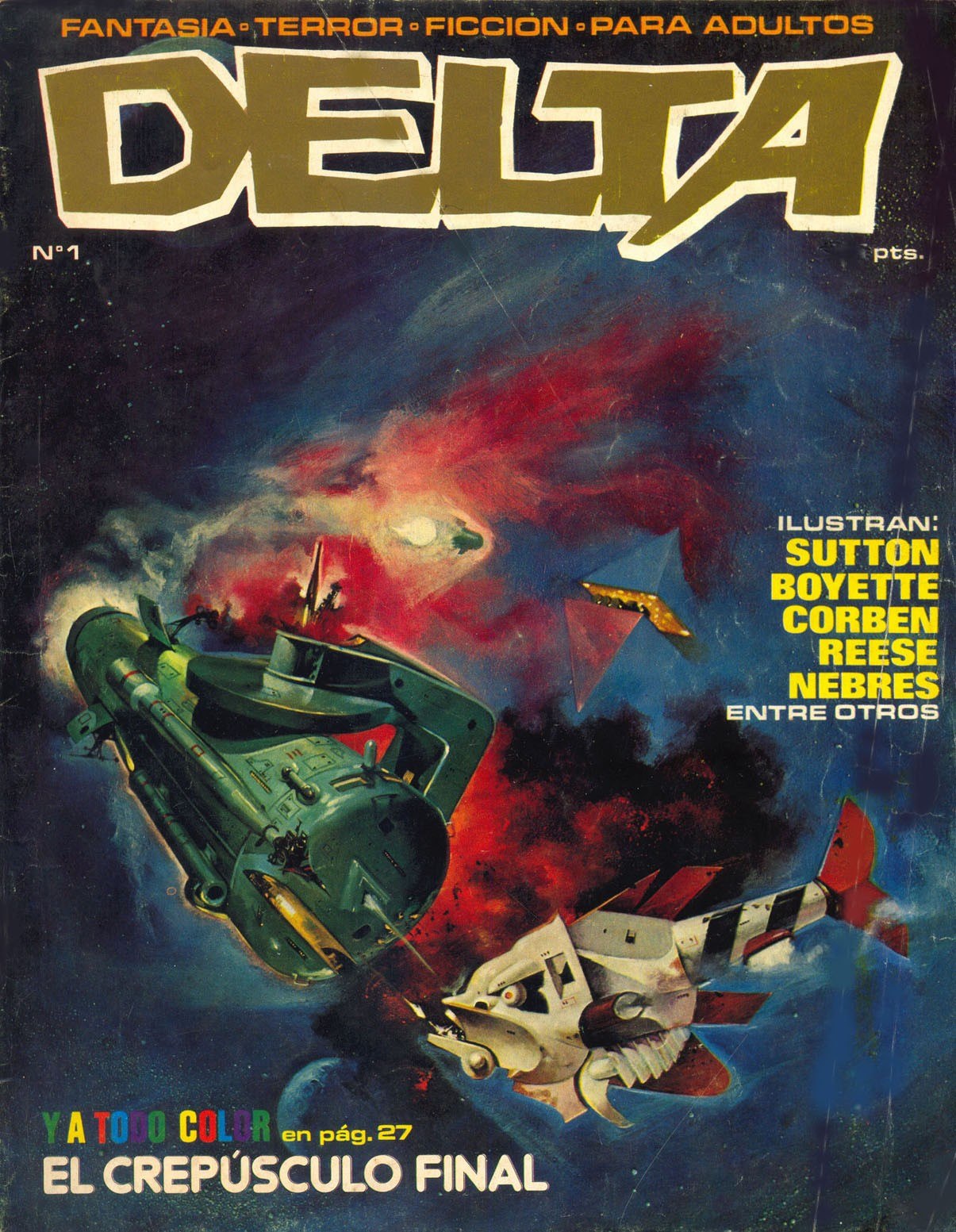 Portada ampliada de DELTA