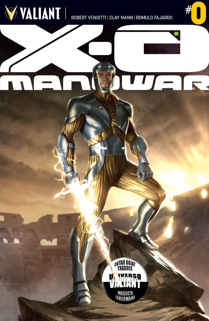 Portada ampliada de X-O Manowar