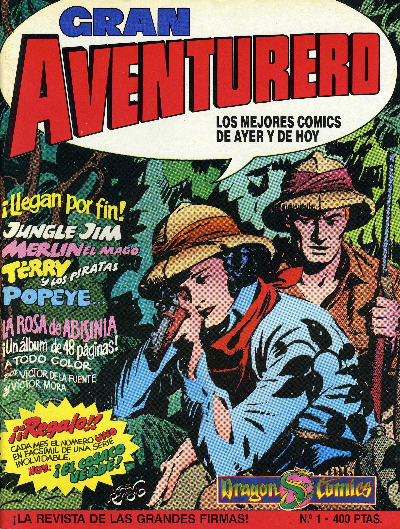 Portada ampliada de Gran Aventurero