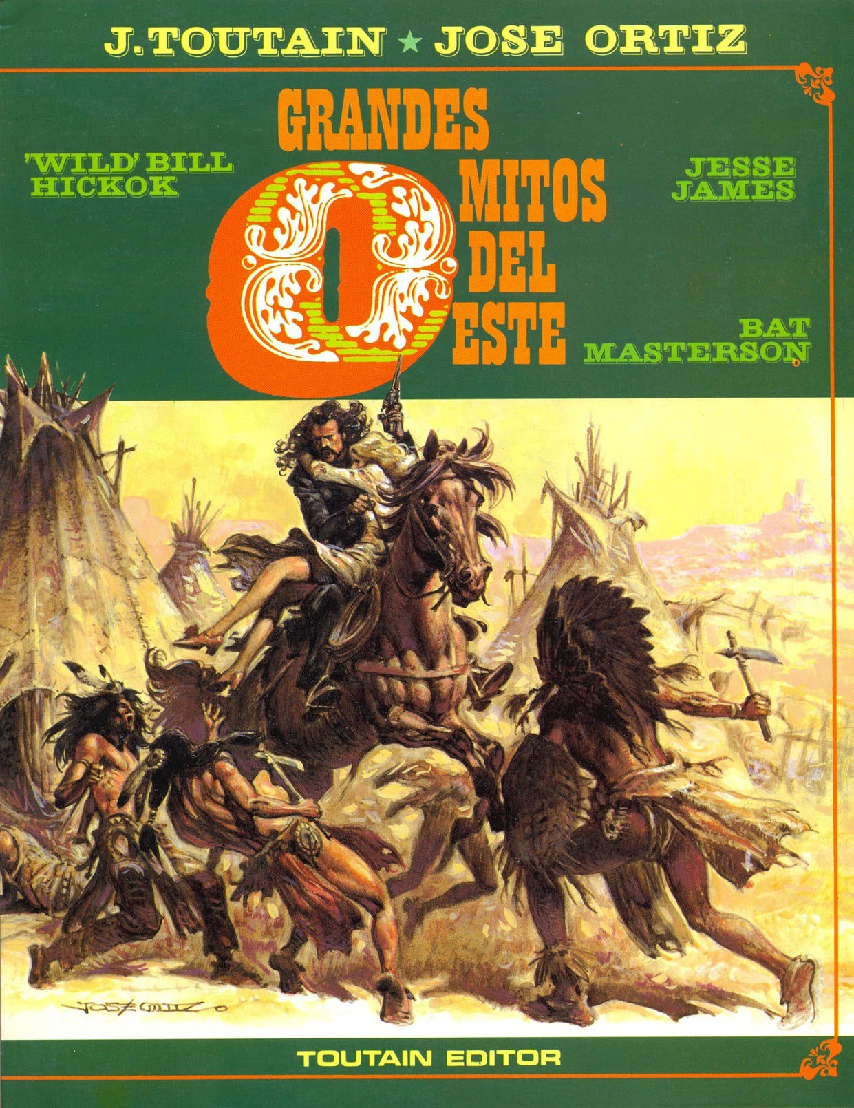Portada ampliada de GRANDES MITOS DEL OESTE