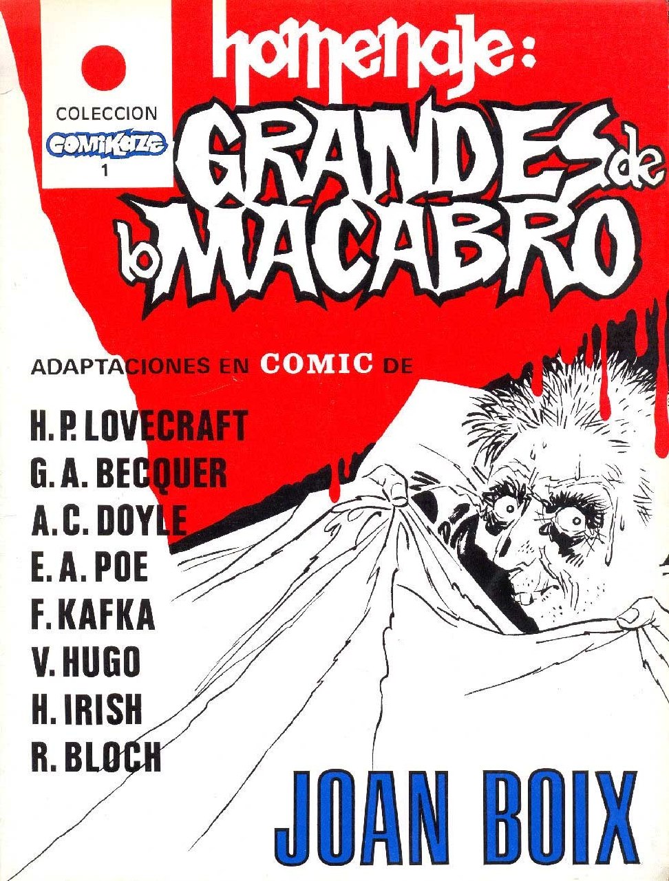 Portada ampliada de Homenaje: Grandes de lo Macabro