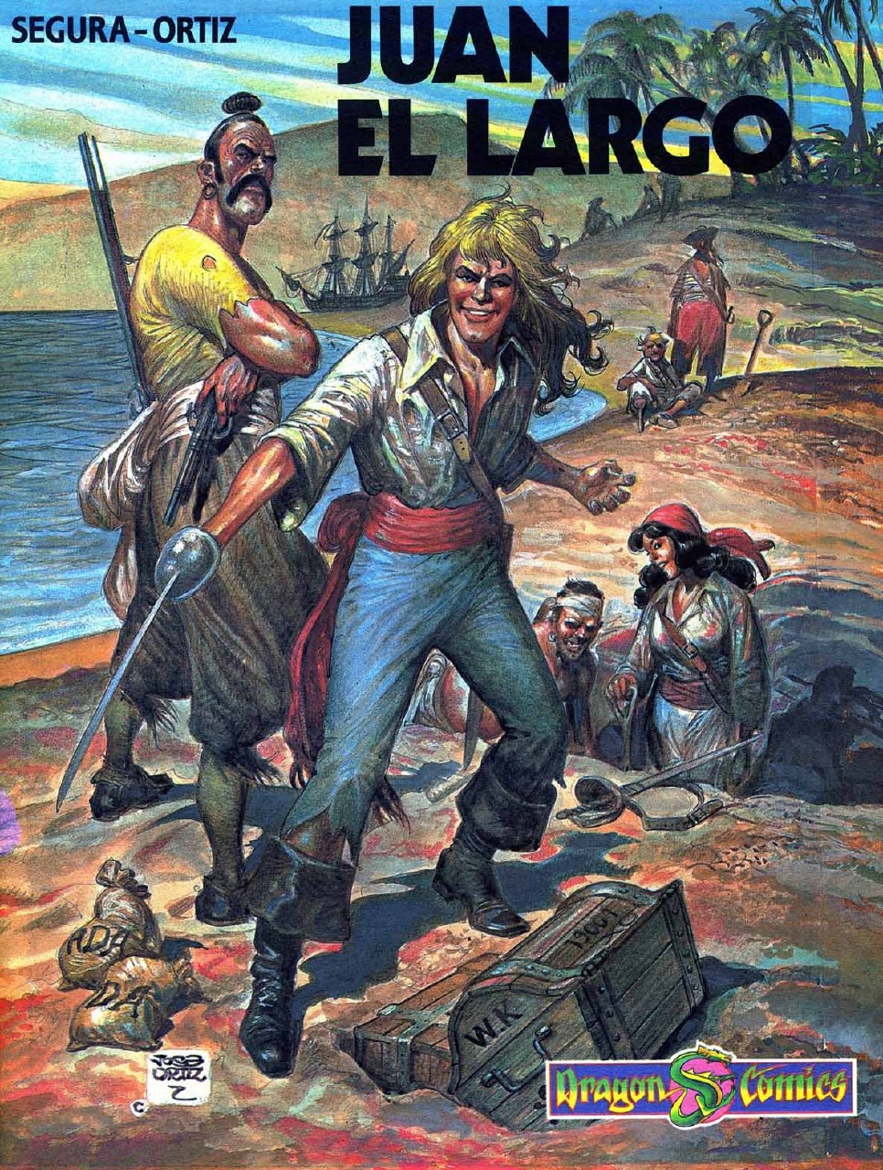 Portada ampliada de JUAN EL LARGO
