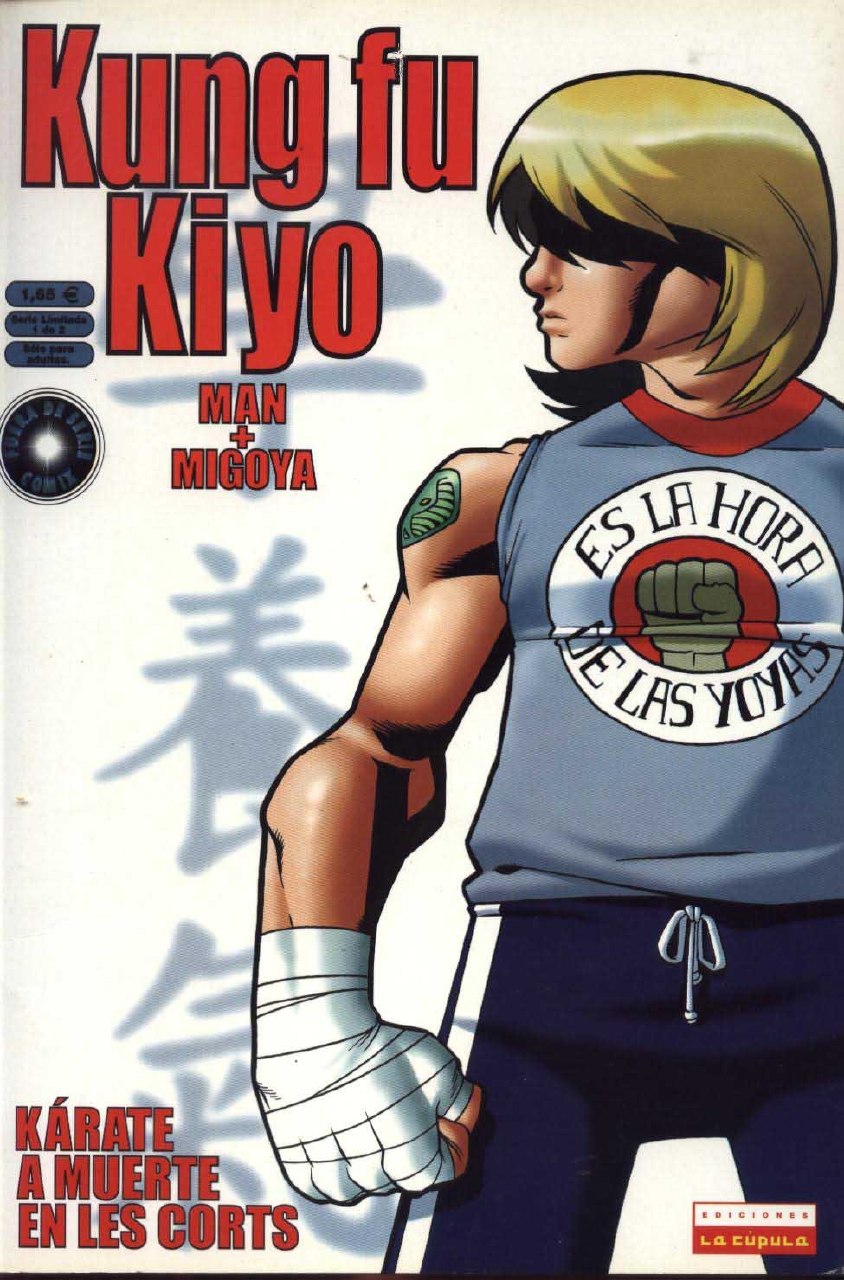 Portada ampliada de Kung fu Kiyo