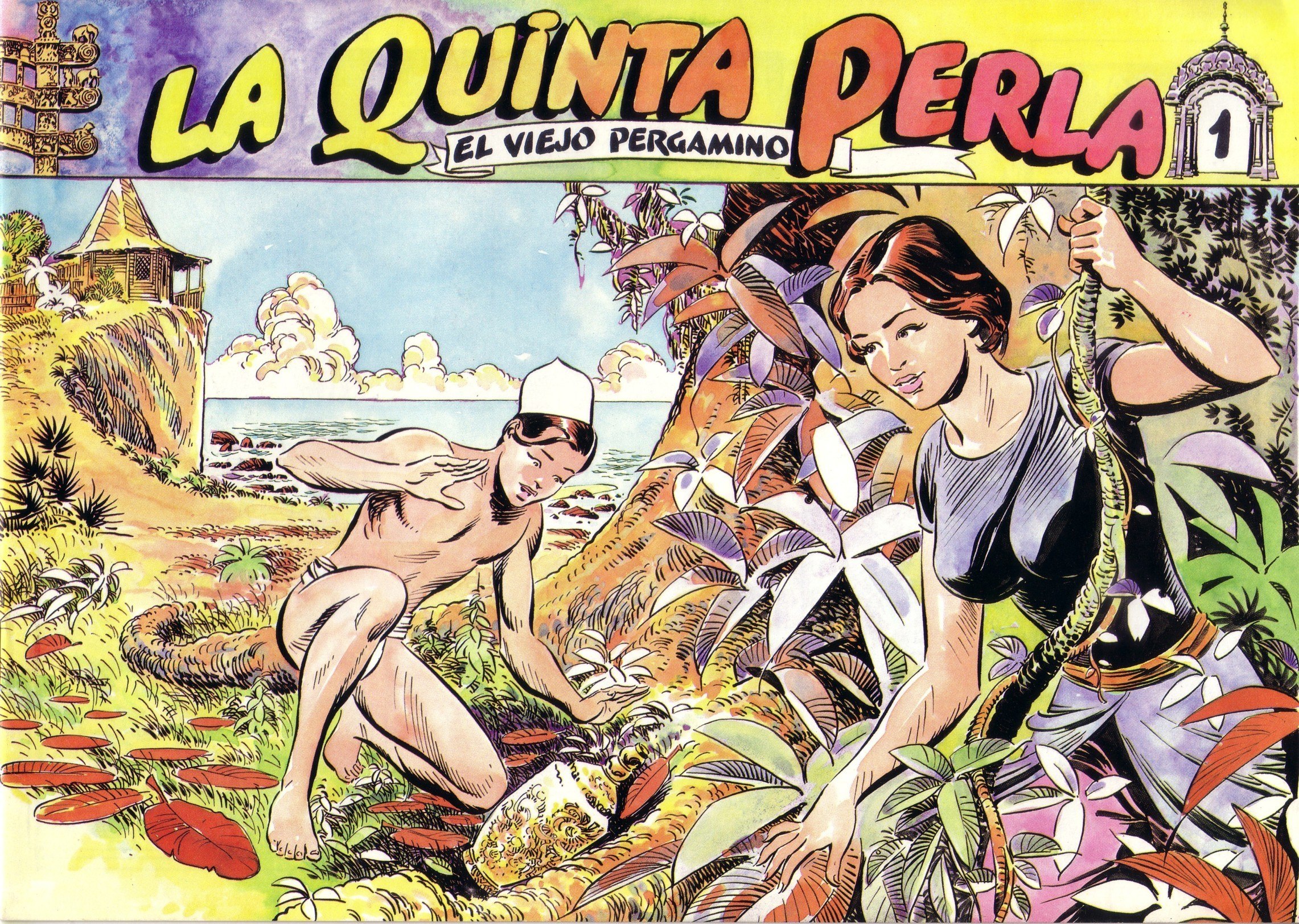 Portada ampliada de La Quinta Perla