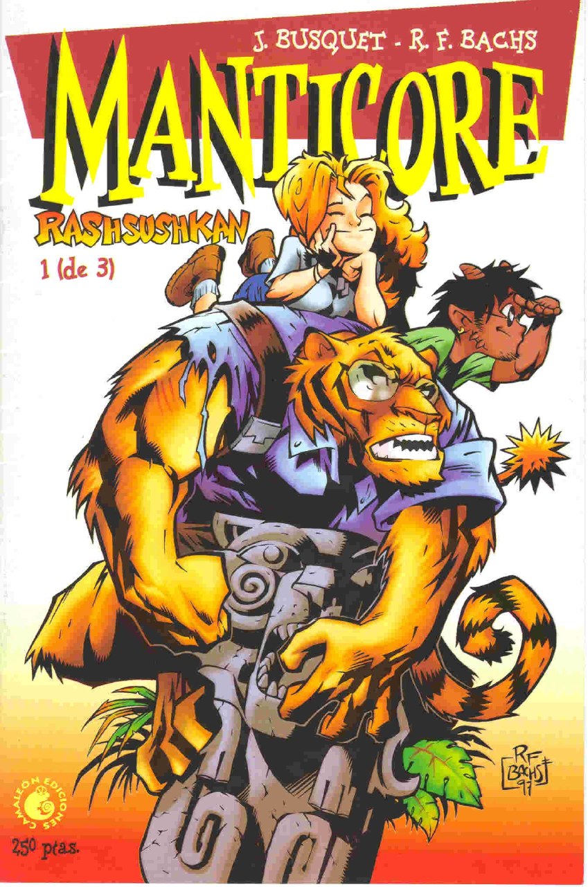 Portada ampliada de MANTICORE