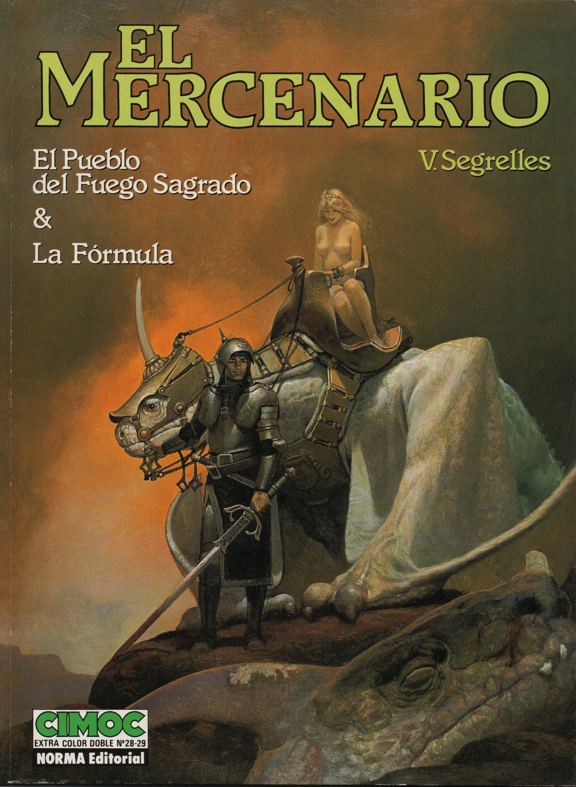 Portada ampliada de EL MERCENARIO