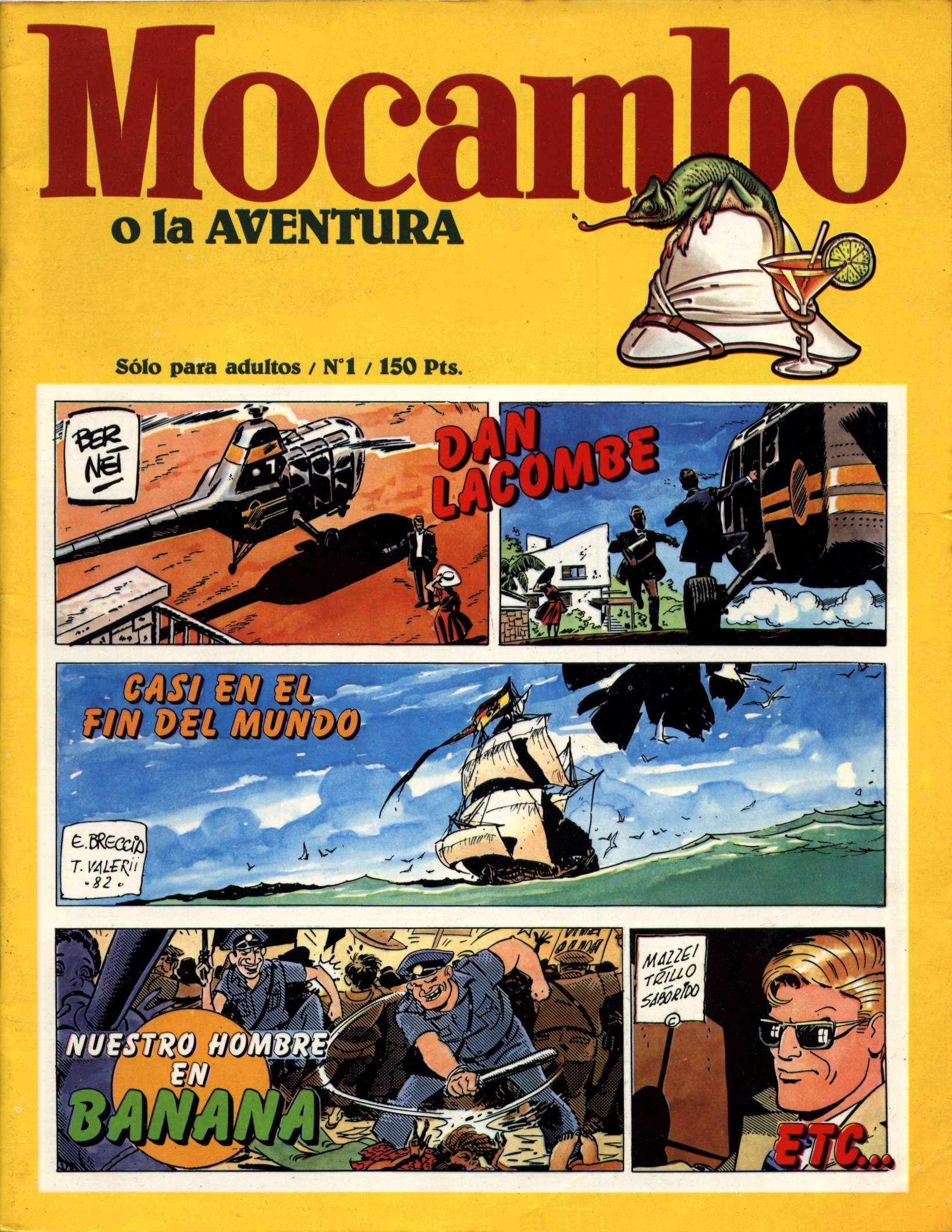 Portada ampliada de Mocambo o la AVENTURA