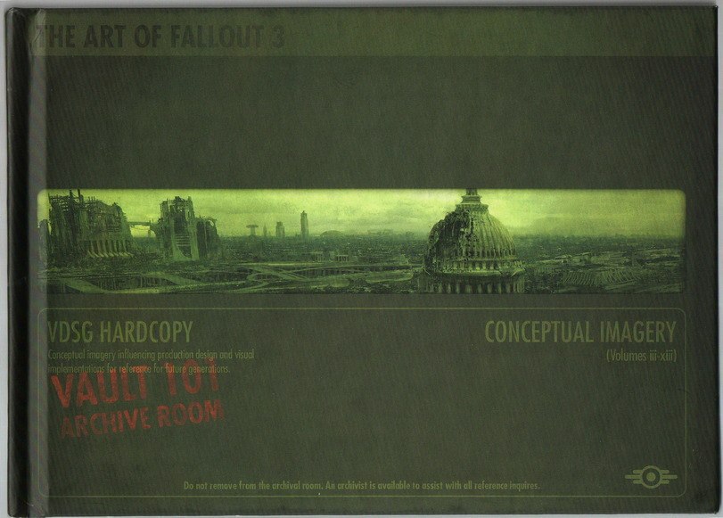 Portada ampliada de THE ART OF FALLOUT 3