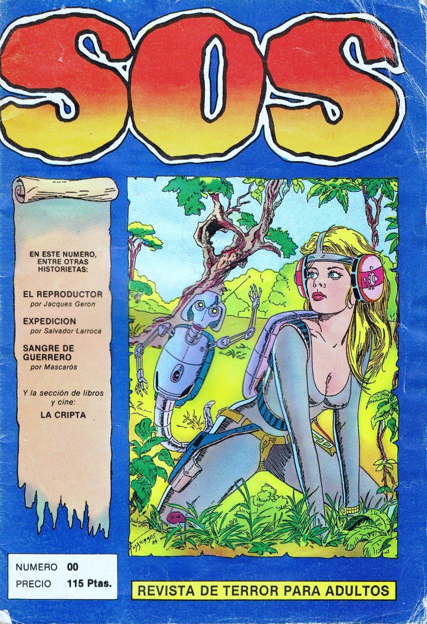 Portada ampliada de SOS