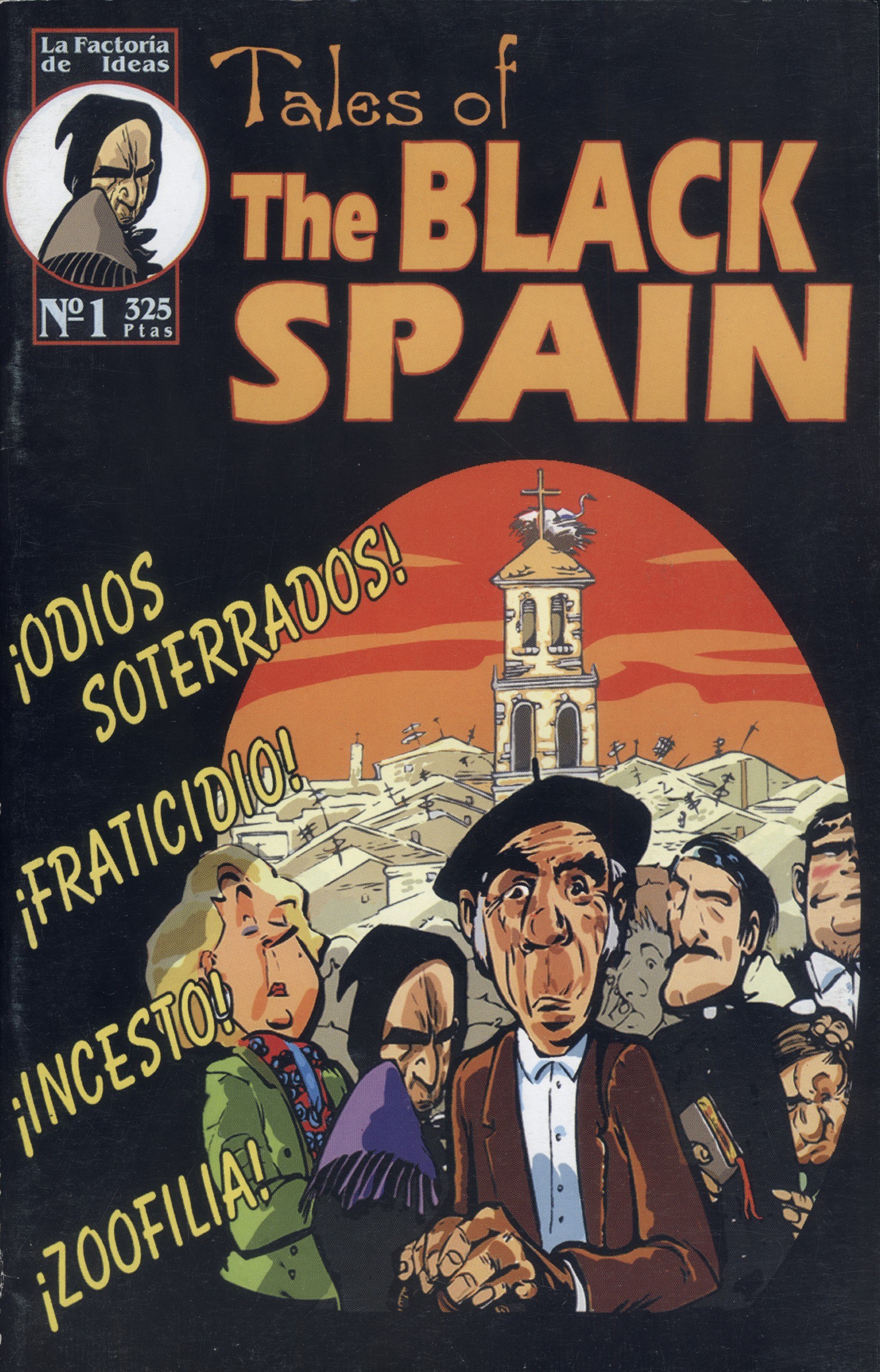 Portada ampliada de Tales of The BLACK SPAIN