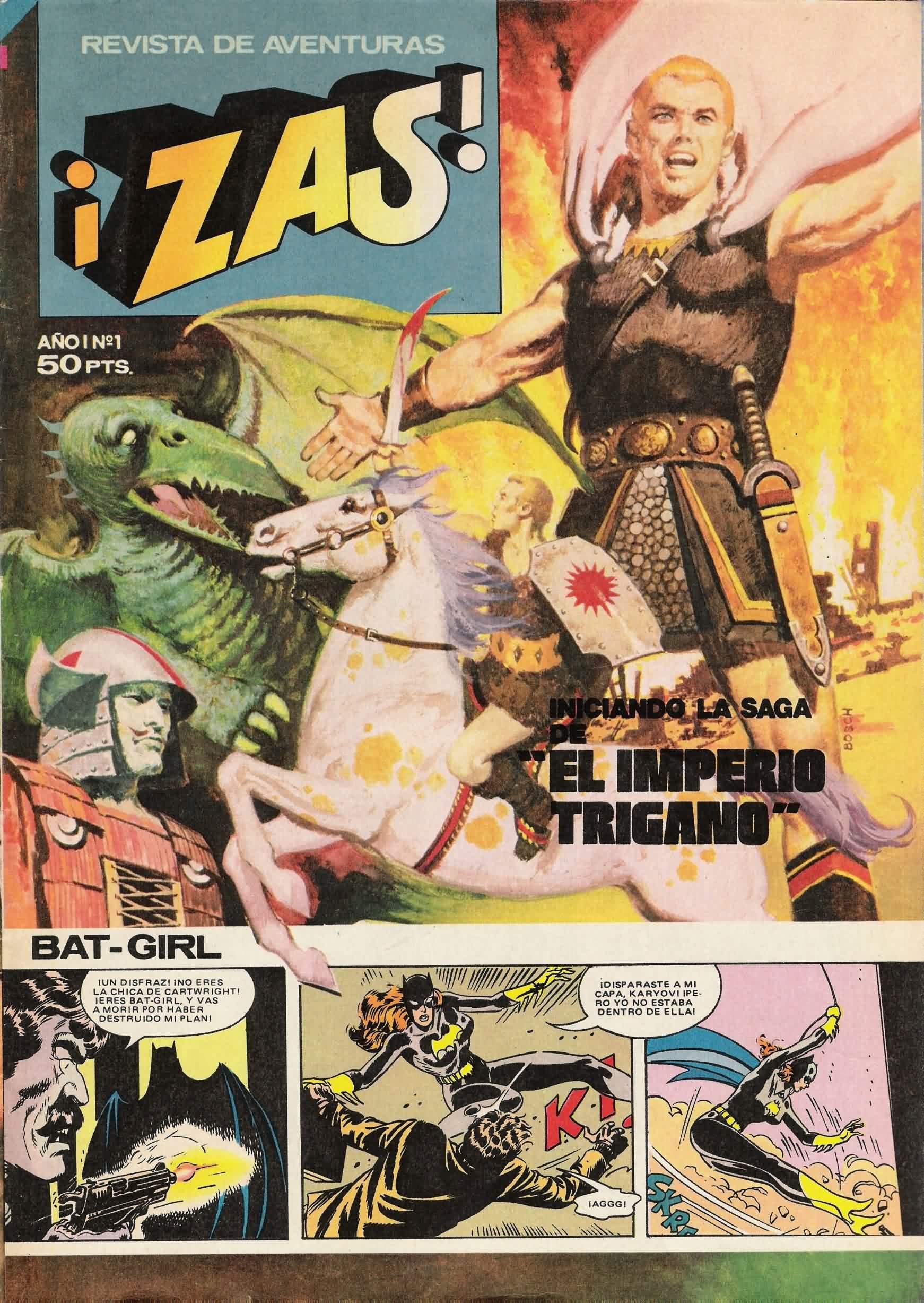 Portada ampliada de ¡ZAS!
