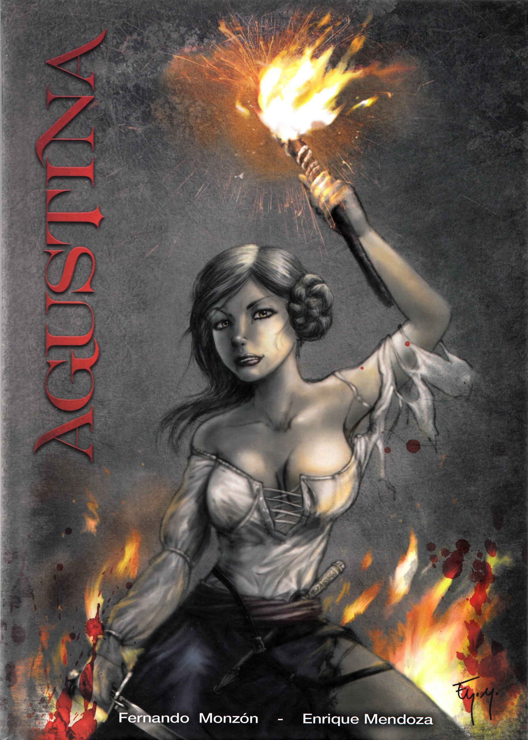 Portada ampliada de Agustina