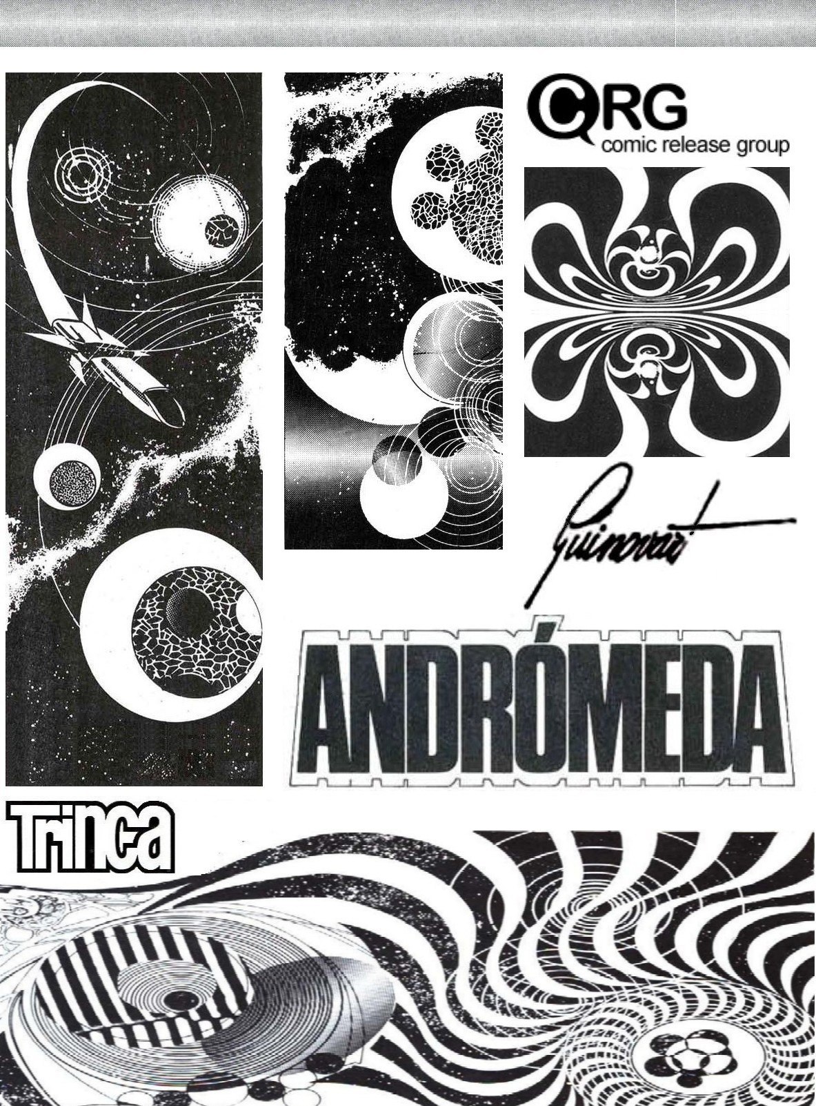 Portada ampliada de ANDRÓMEDA