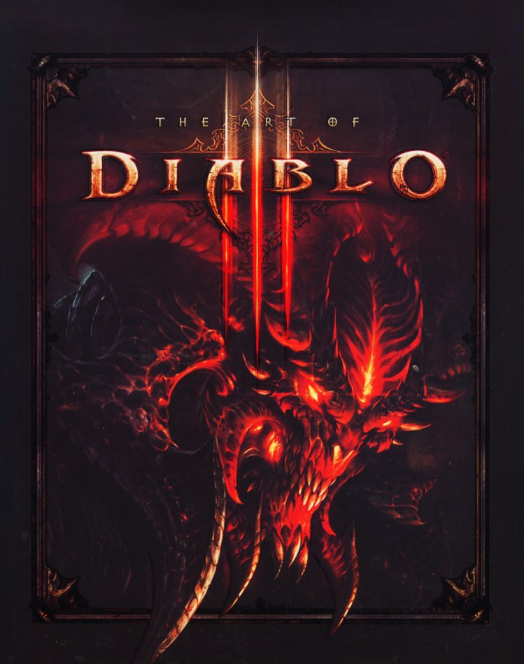 Portada ampliada de The Art of Diablo