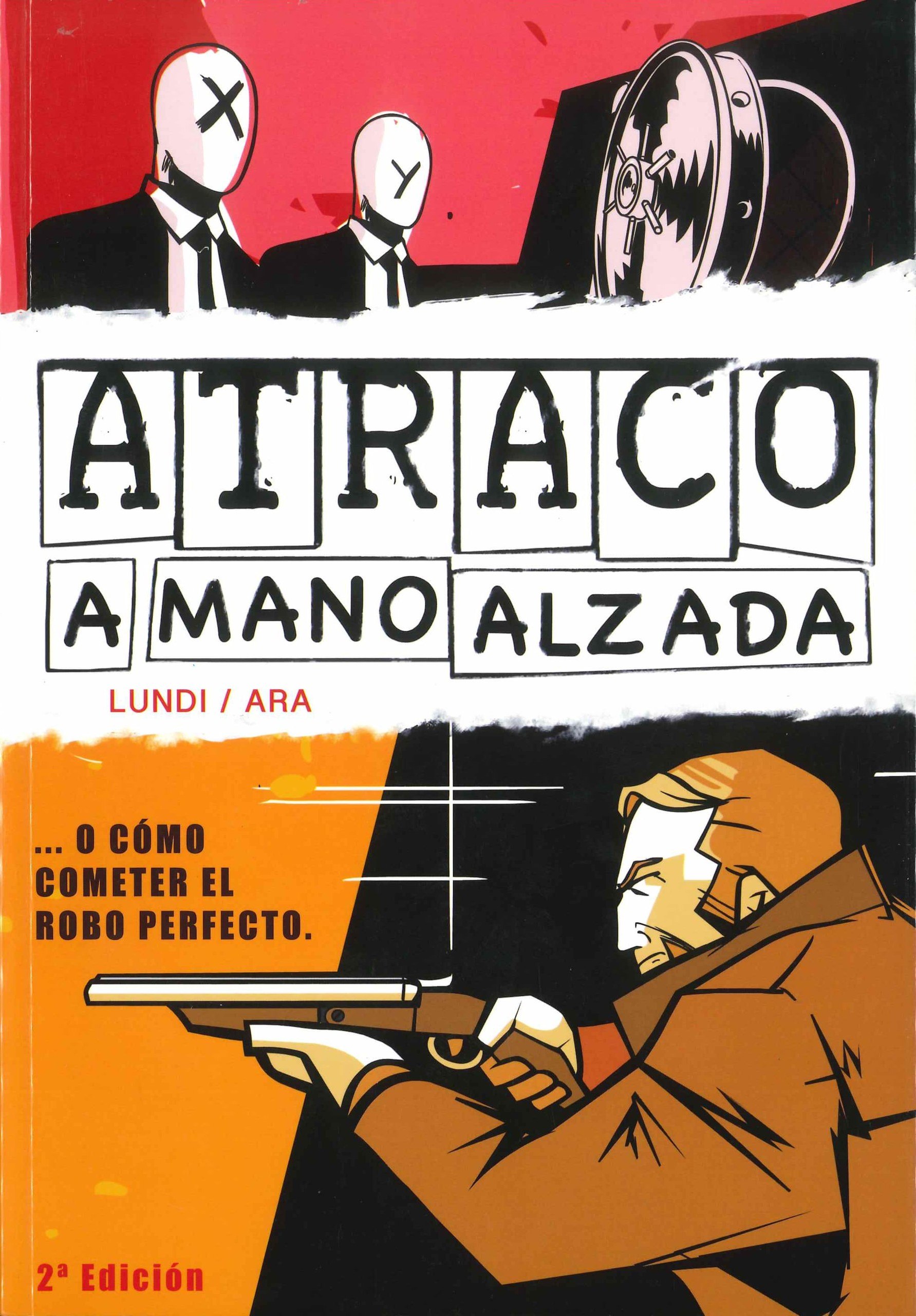 Portada ampliada de ATRACO A MANO ALZADA