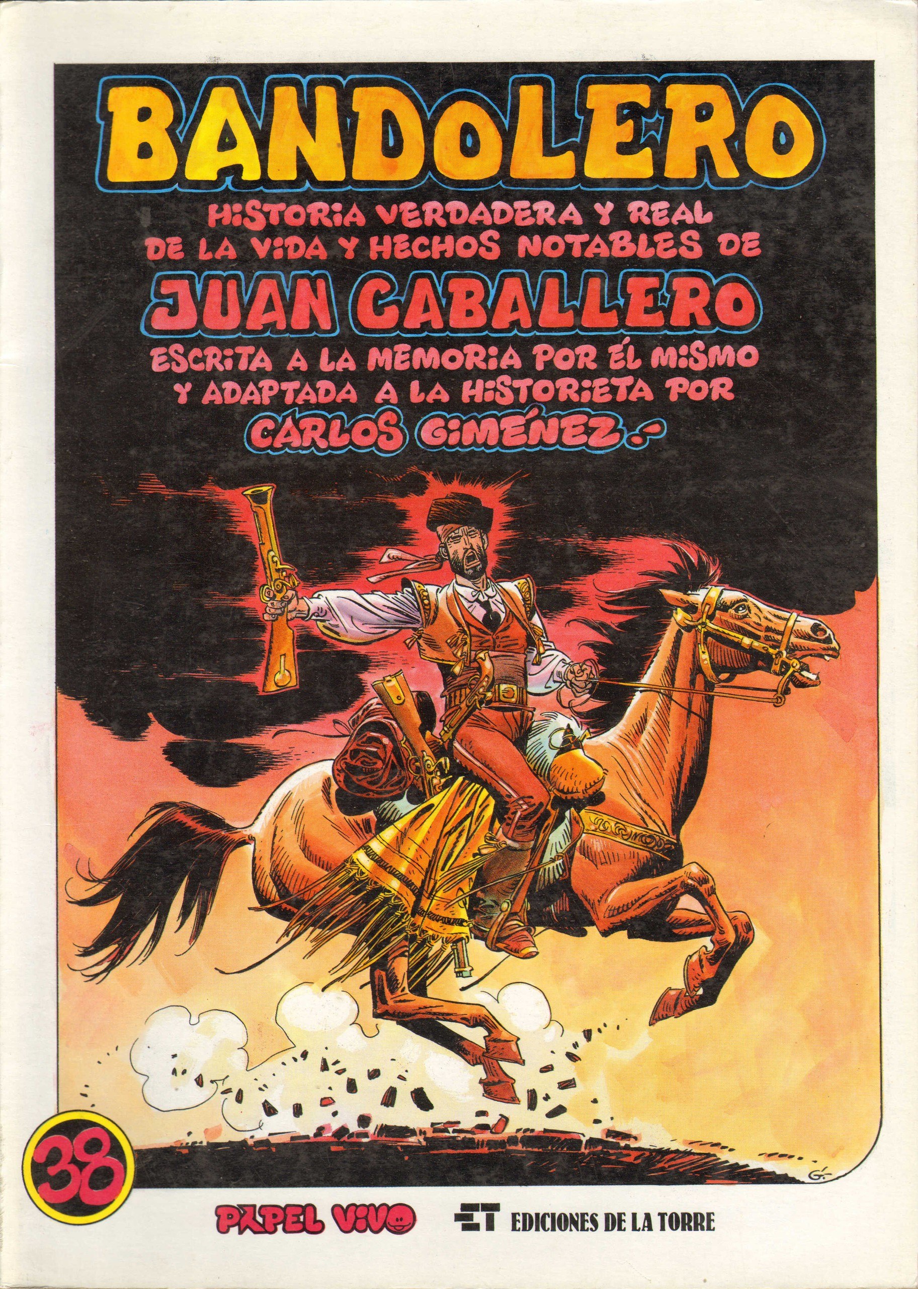 Portada ampliada de BANDOLERO
