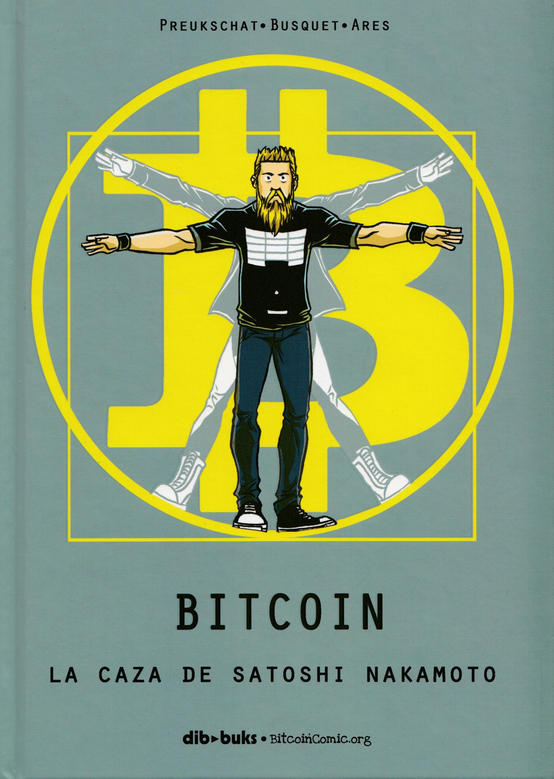 Portada ampliada de BITCOIN LA CAZA DE SATOSHI NAKAMOTO