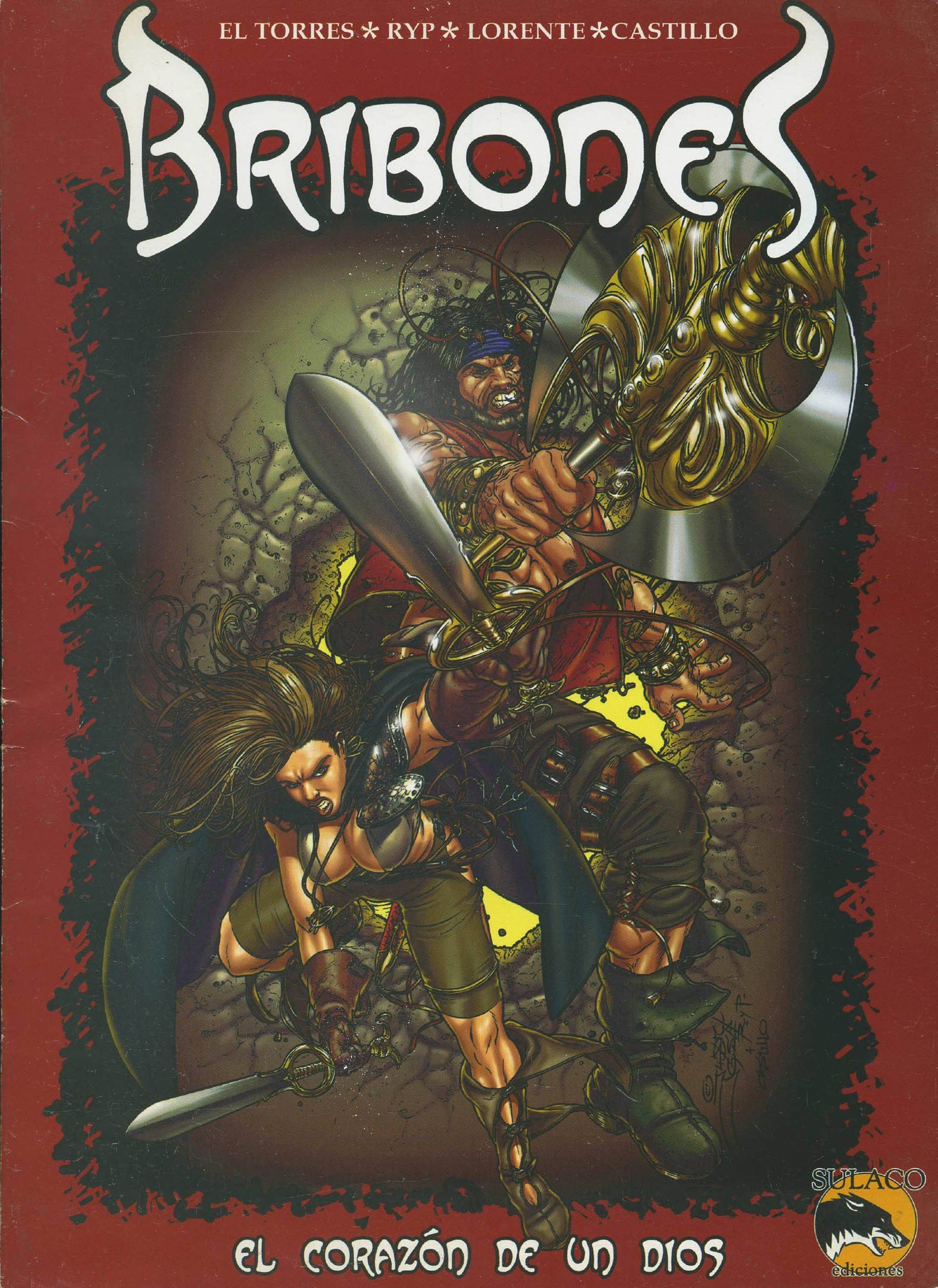 Portada ampliada de Bribones