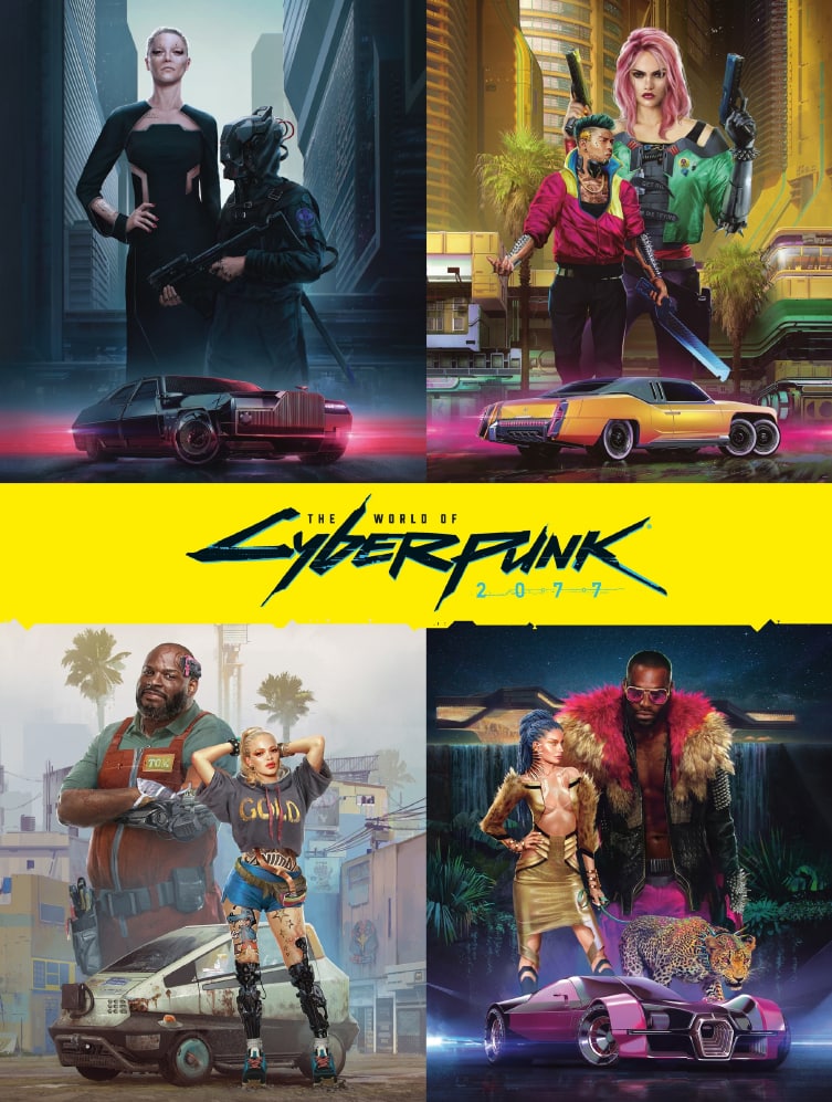 Portada ampliada de Cyberpunk 2077: The World of Cyberpunk
