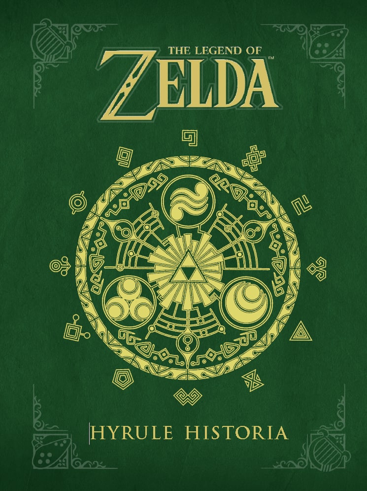 Portada ampliada de The Legend of Zelda