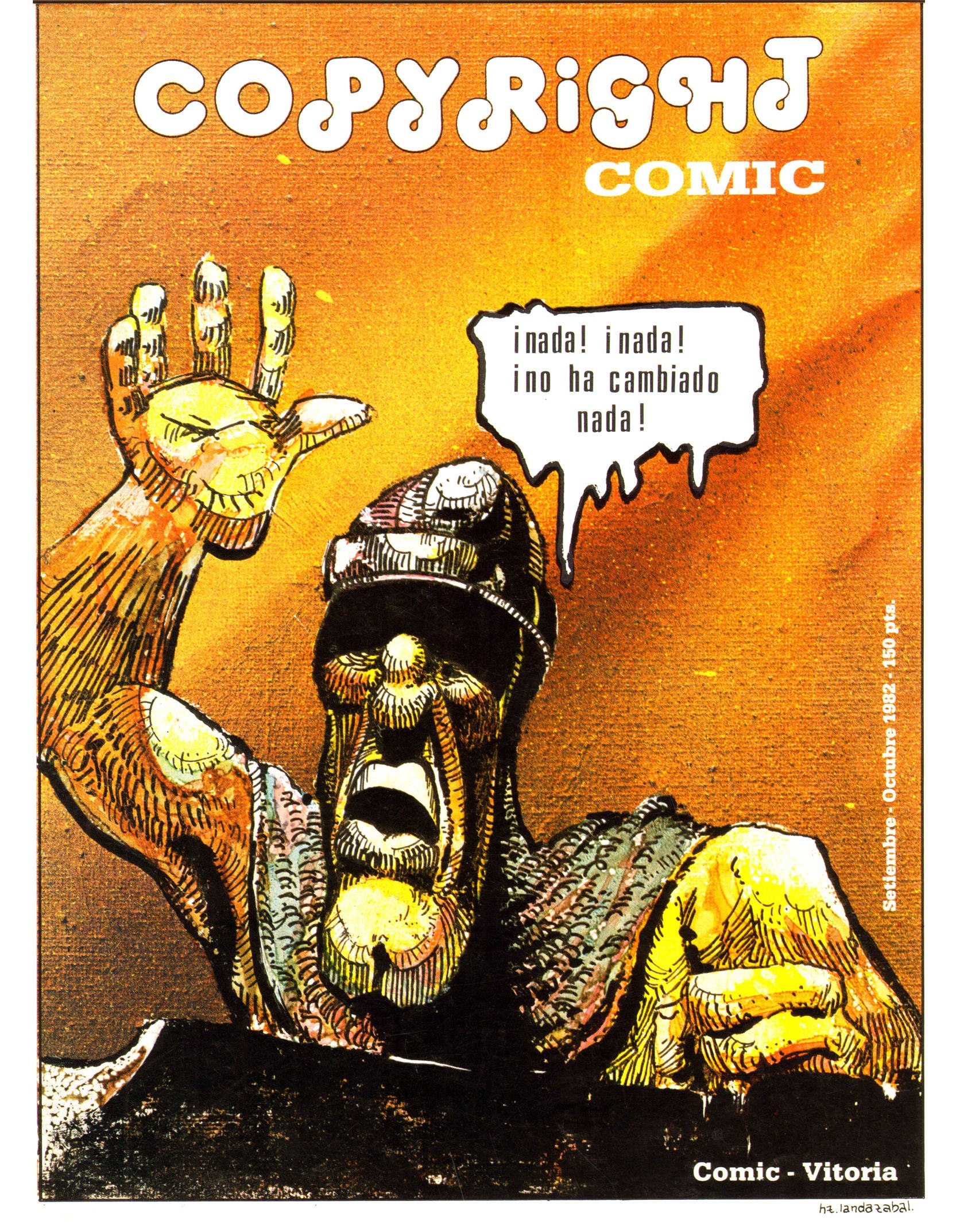 Portada ampliada de COPYRIGHT COMIC